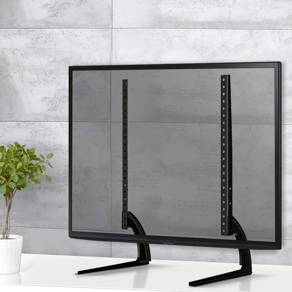 Universal Table Top TV Mount Stand Bracket - Black