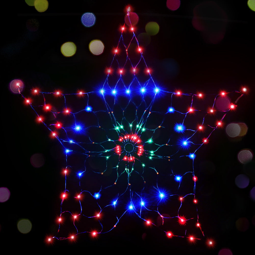 Outdoor LED Star Christmas Lights - 8 Light Mode