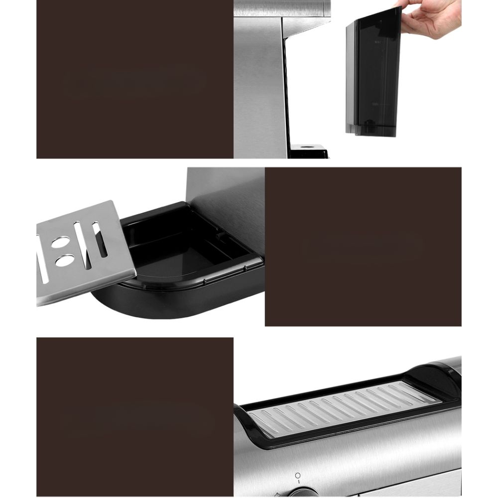 Coffee Machine Espresso Maker 20 Bar Milk Frother Cappuccino Latte Cafe