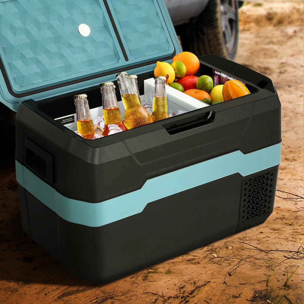 35L Portable Fridge Freezer Fridges Cooler Camping 12V/24V/240V Caravan