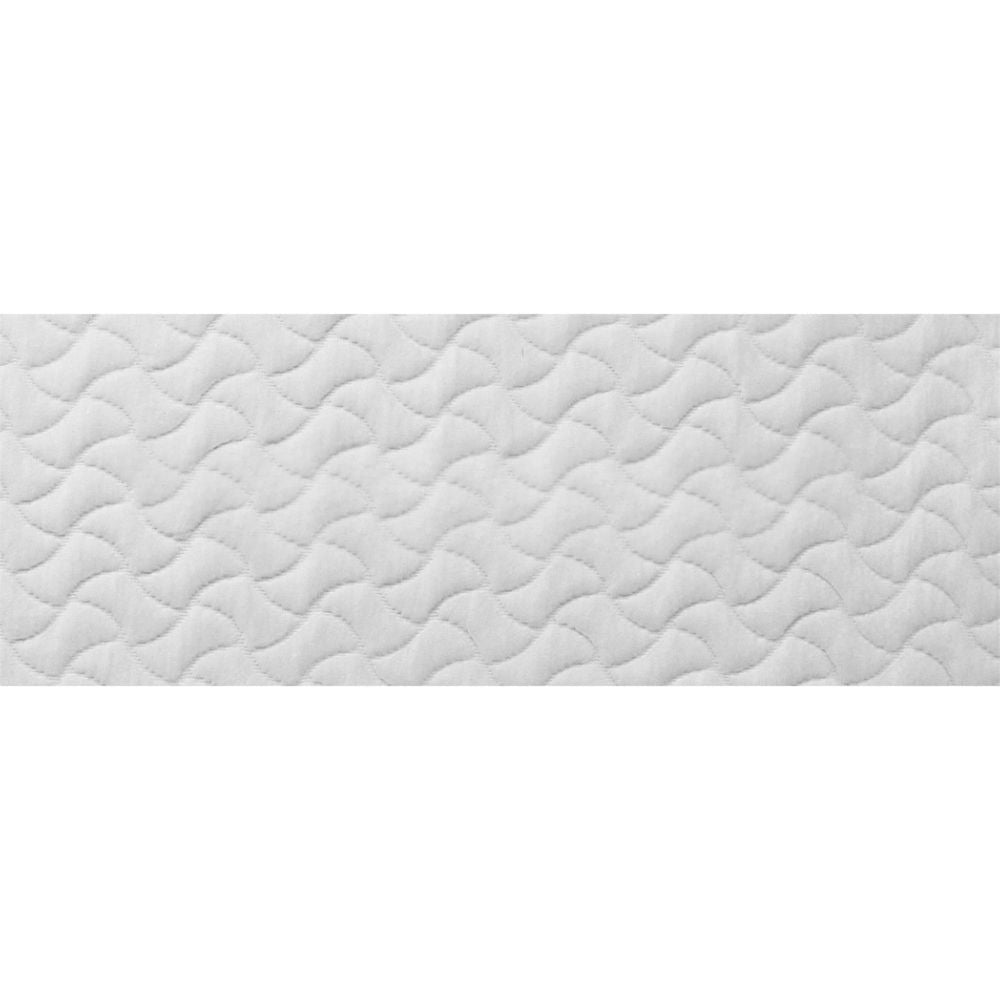 Foldable Mattress Portacot Travel Cot Bamboo Cover - White
