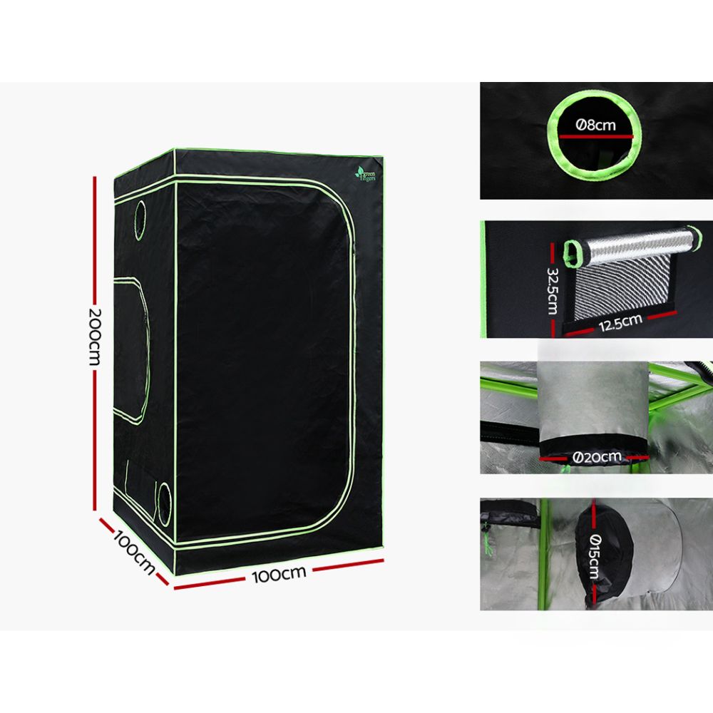 Grow Tent 2200W LED Grow Light Hydroponics Kits Hydroponic System