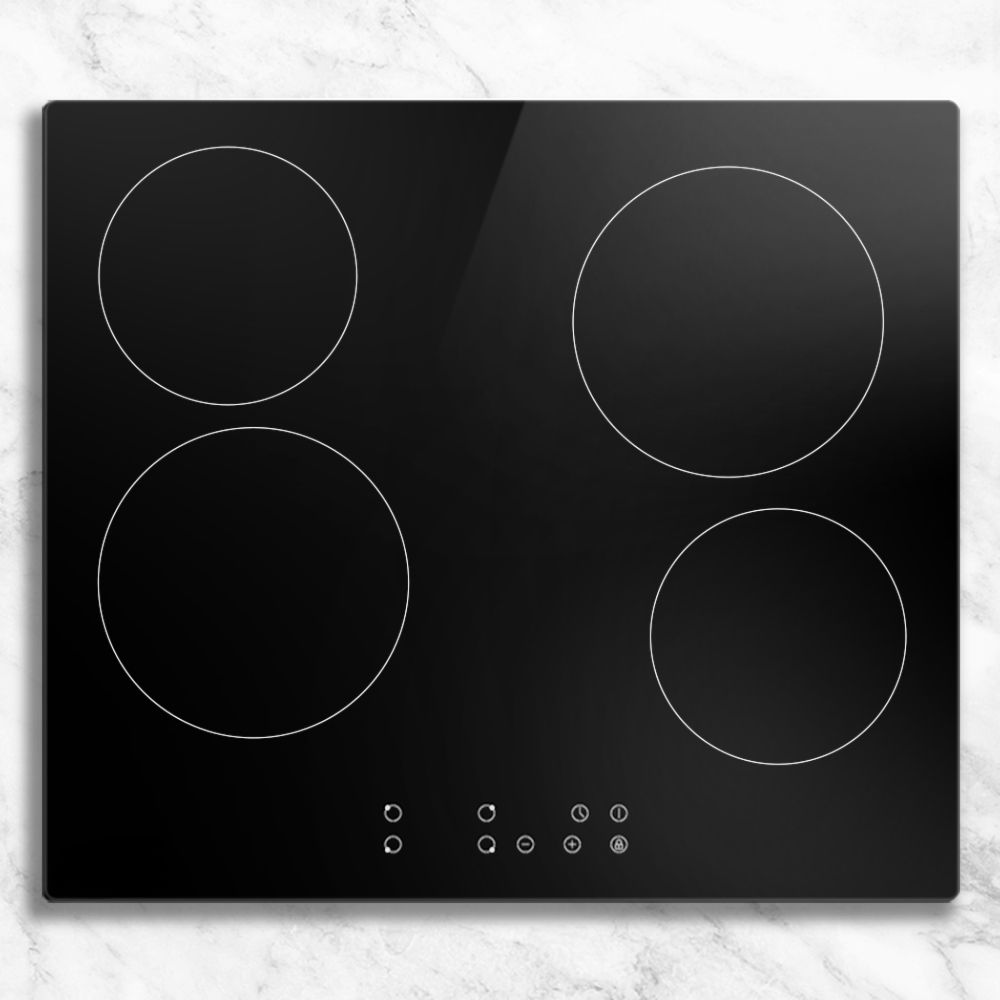 Ceramic Cooktop 60cm Electric Cooker 4 Burner Stove Hob Touch Control