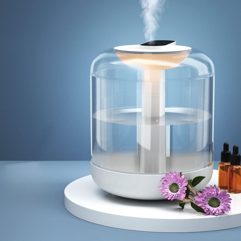 1L Air Humidifier Ultrasonic Purifier Aroma Diffuser Essential Oil LED
