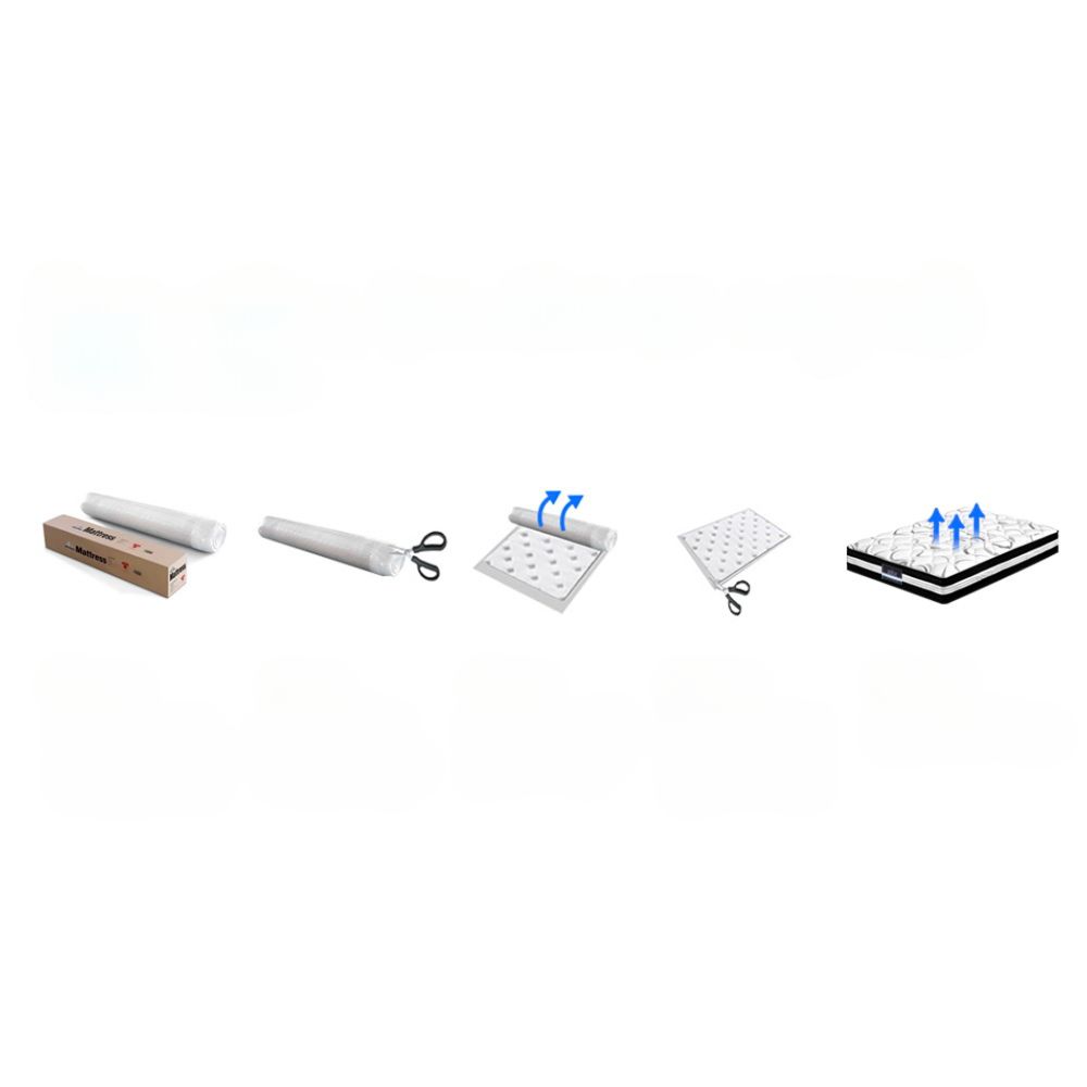 Mattress Pillow Top Bed Size Bonnell Spring Medium Firm Foam - Single/King Single/Double/Queen