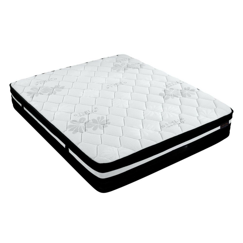 Bed 7 Zone Mattress Size Extra Firm Pocket Spring Foam - King Single/Double/Queen/King