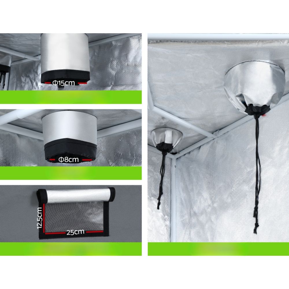 Grow Tent Kits Hydroponics Kit Indoor Grow System 142X100X180CM
