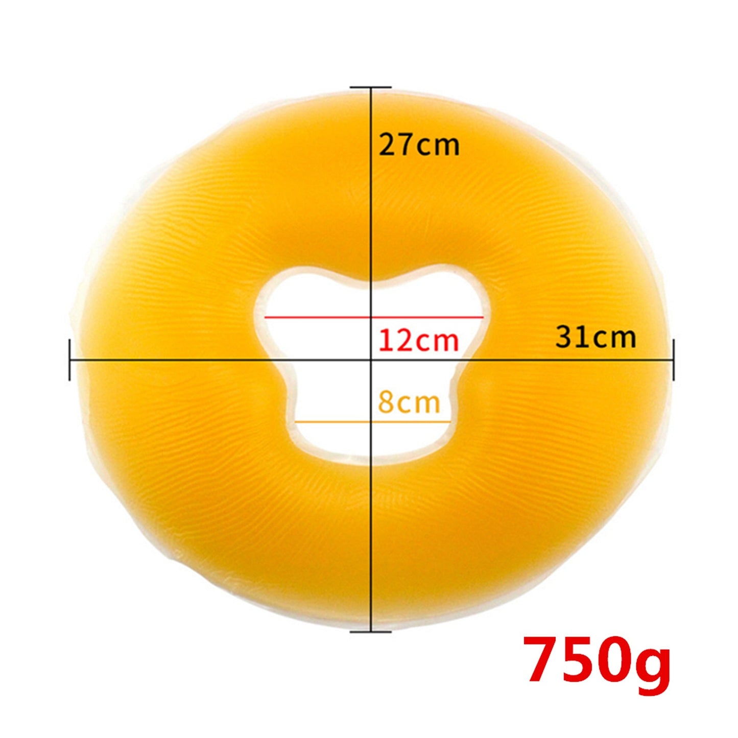 Massage Table Headrest with Soft Gel Silicone Cushion