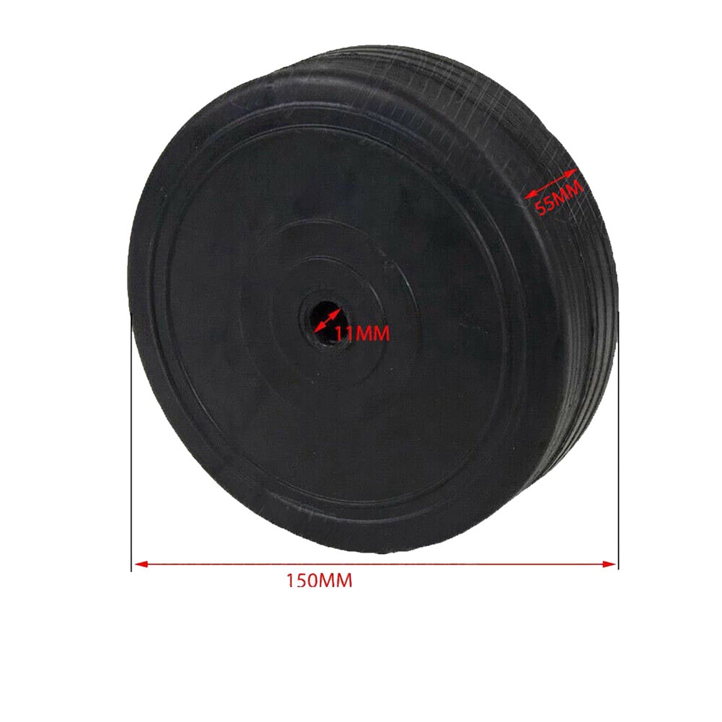 Swivel Swing Up Trailer Jockey Wheel with 1000LBS Capacity U-bolts