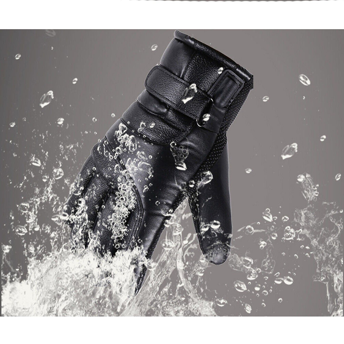 Heated Winter Gloves USB Rechargeable 4 Mode Motorcycle Hand Warmer