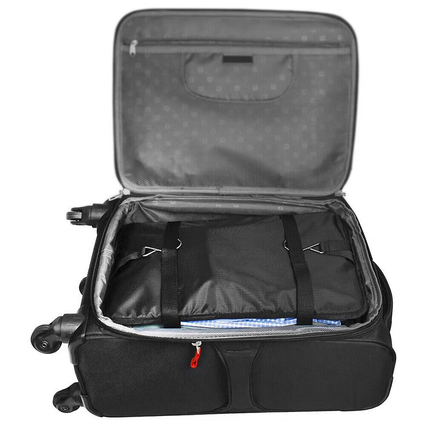 4-Layer Mesh Hanging Storage Bag for Camping and Travel Foldable