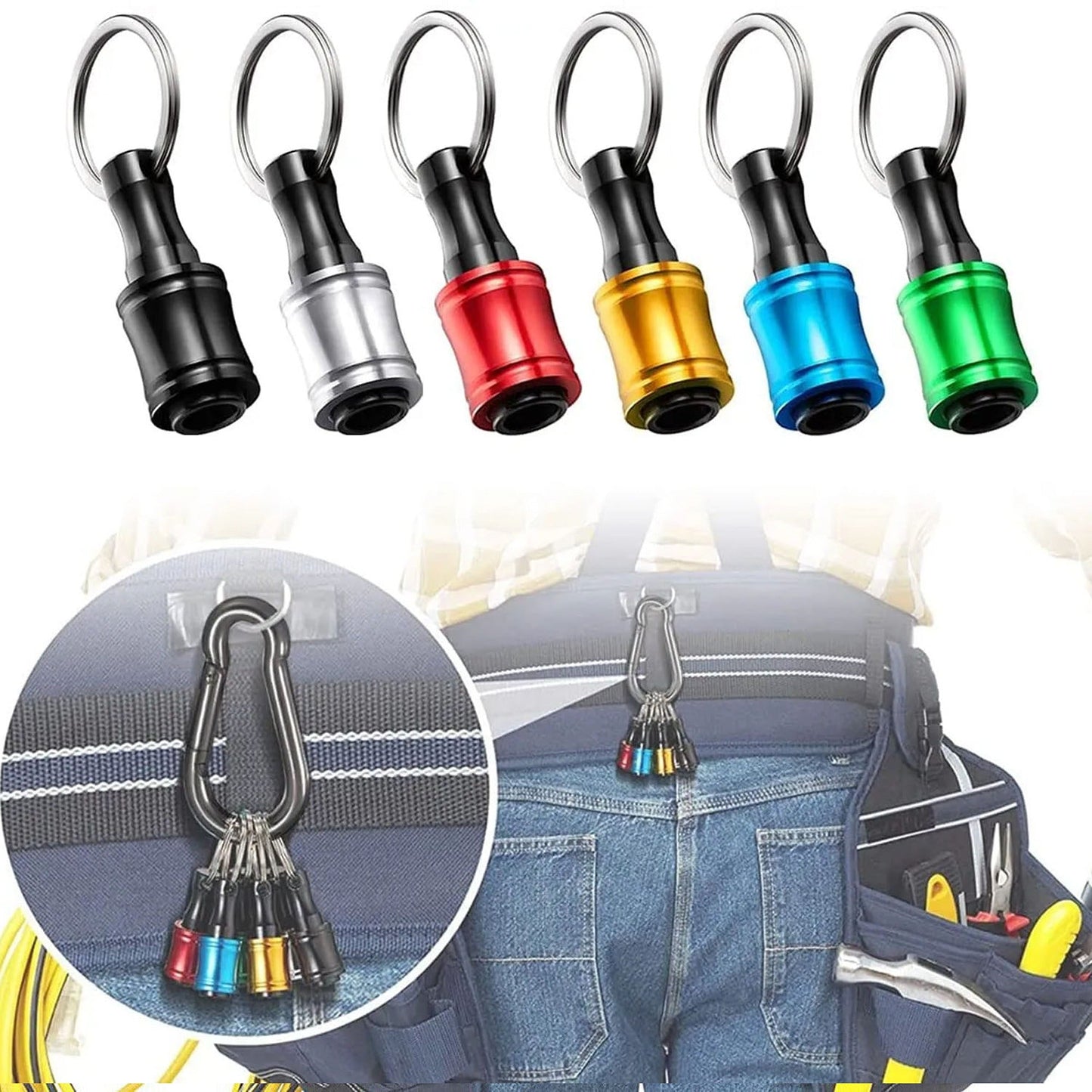 Quick Release Hex Shank Screwdriver Extension for Drill Bits