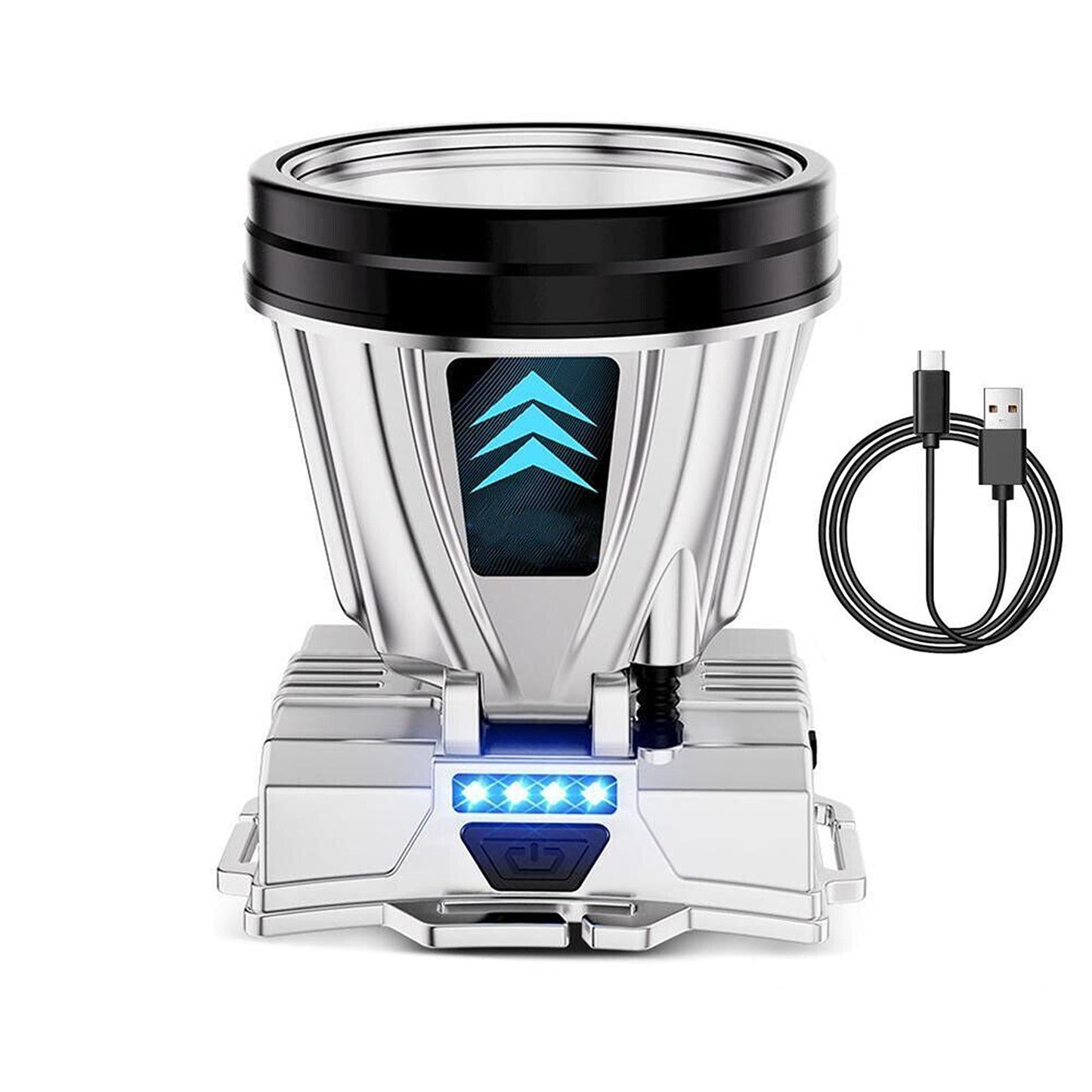 High Power LED Headlamp Super Bright Rechargeable and Waterproof