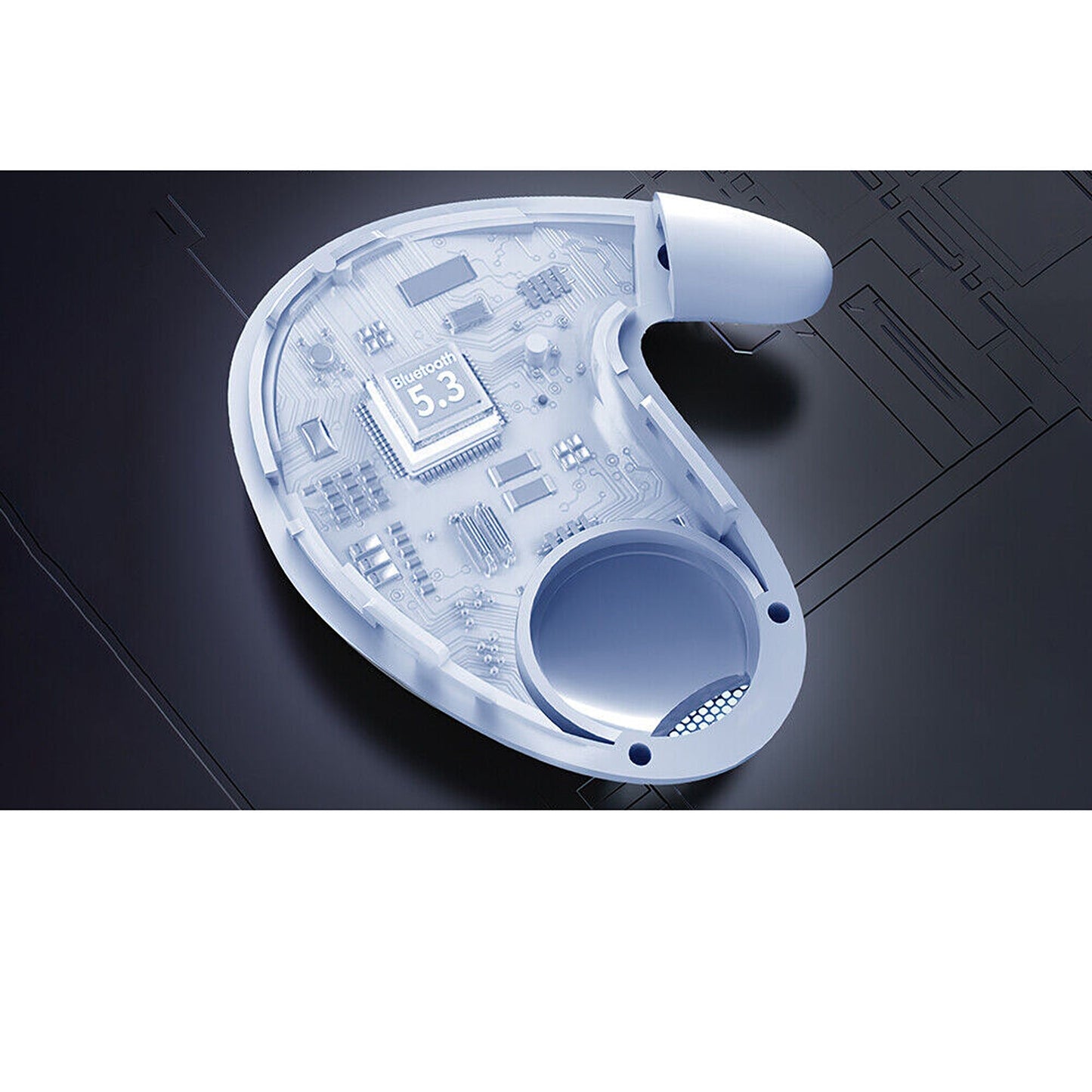 IPX5 Waterproof Wireless Earphone with Double Noise Cancelling