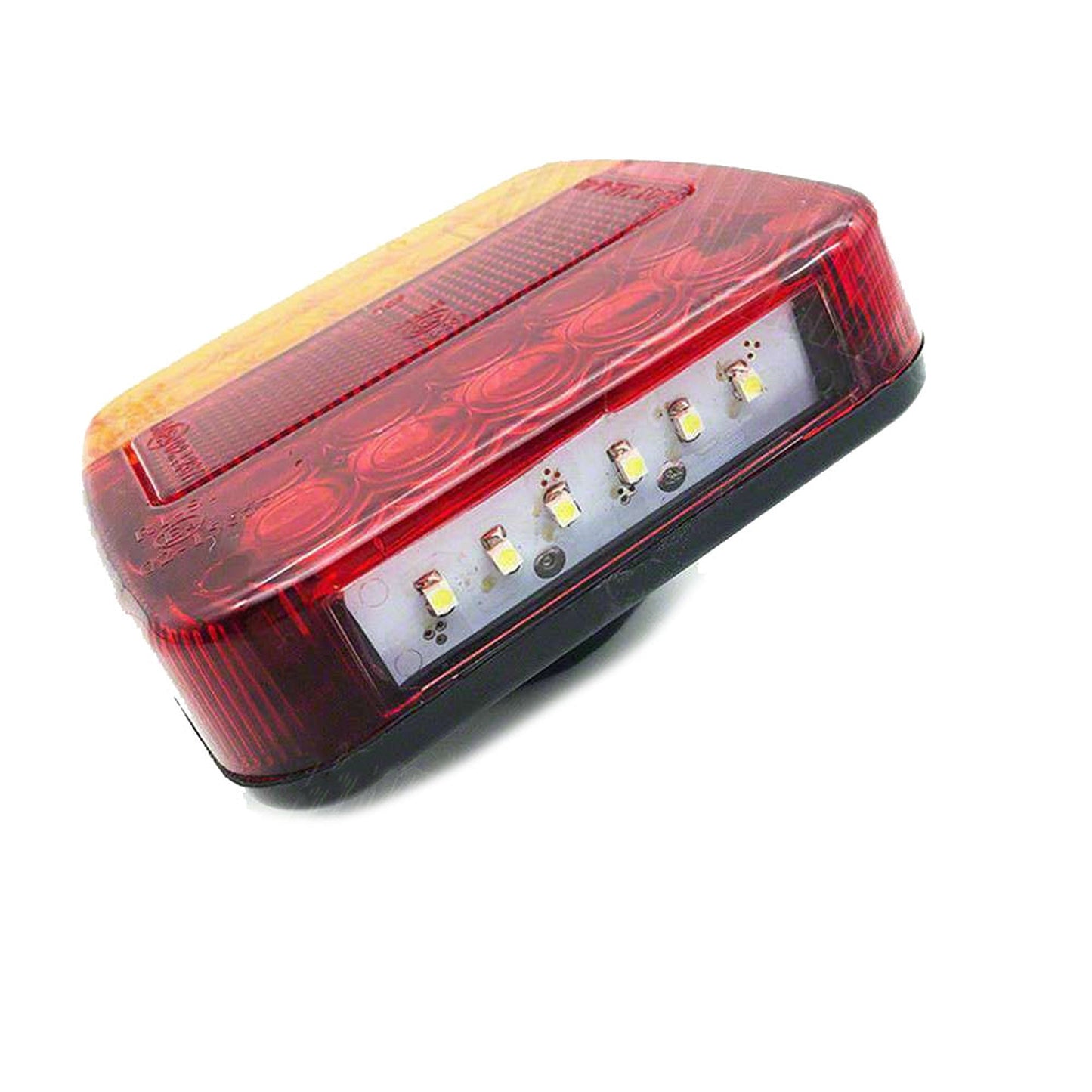 2pcs Submersible Trailer Tail Lights 26 LED Boat and Truck Lamp Kit