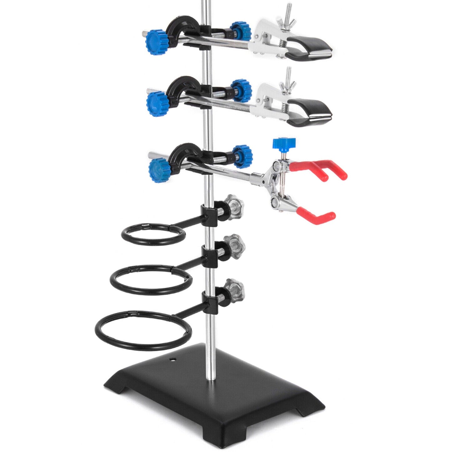 Iron Stand Support Pole for Laboratory Chemistry Flask Condenser 600mm