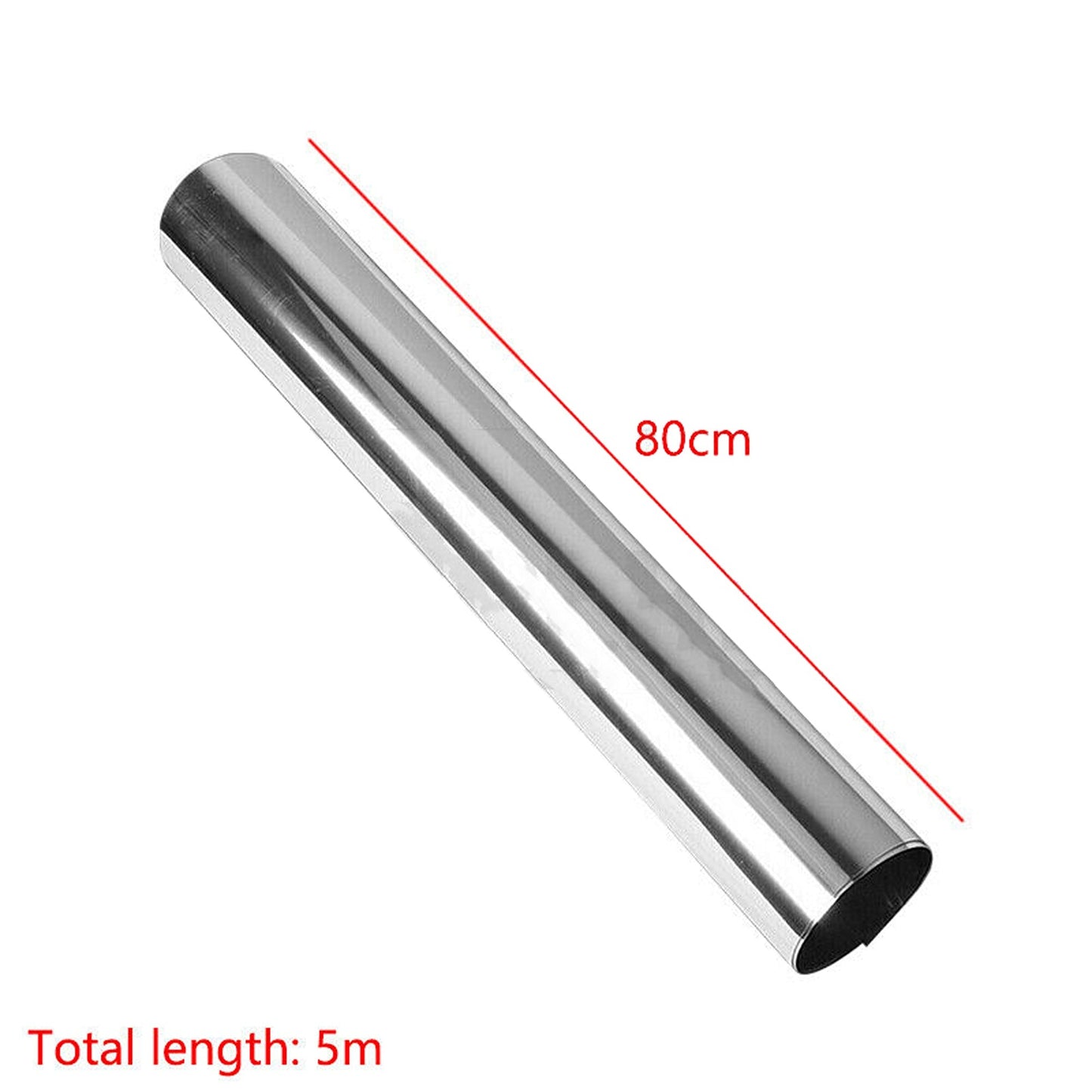 One Way Mirror Window Film Solar UV Reflective Privacy Glass Tint 5M