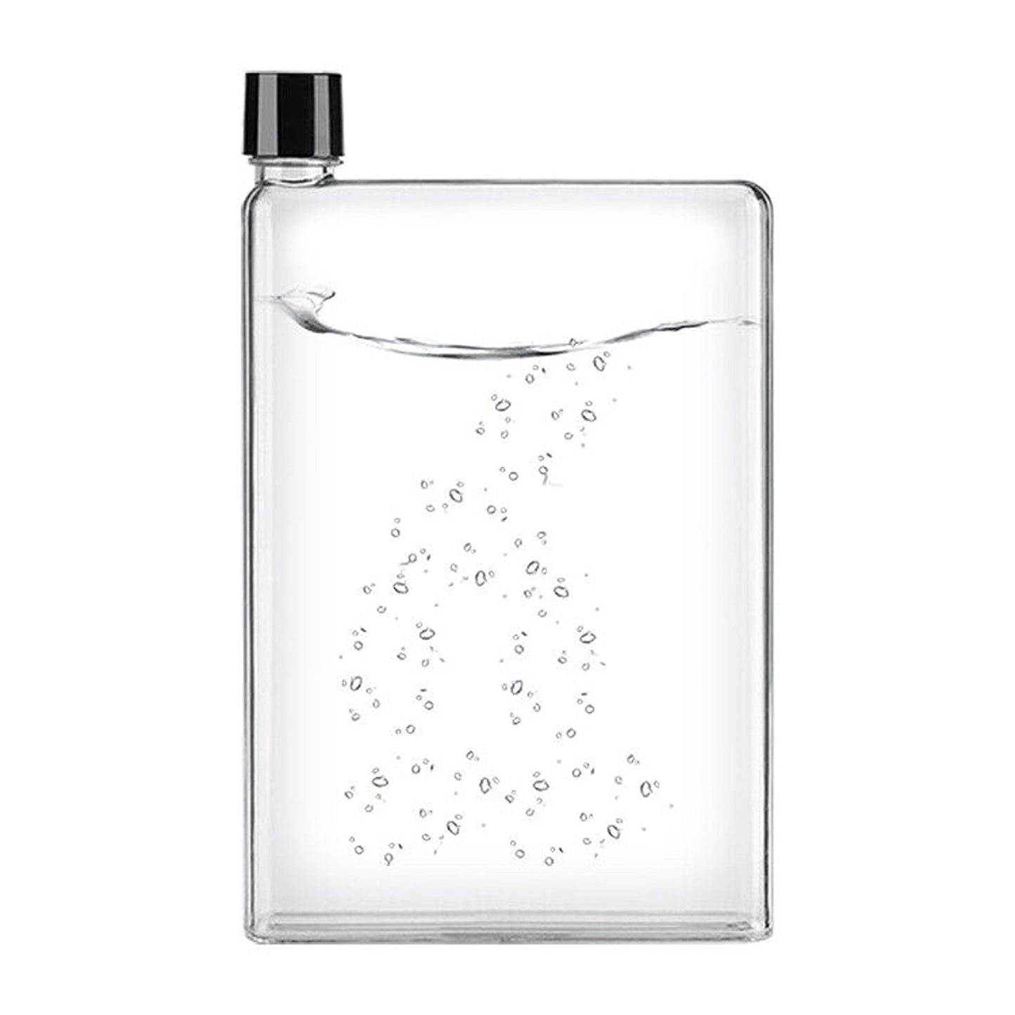 Portable A5 Paper Kettle Flat Water Bottle 420ml Book-Shaped Drink Cup