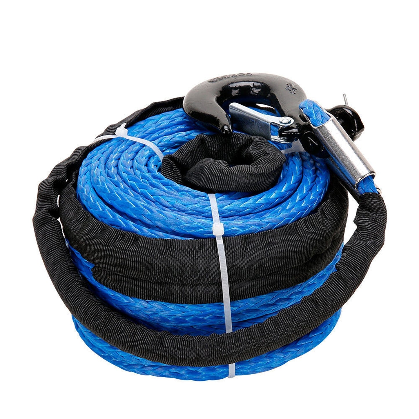Synthetic Dyneema Winch Rope with Recovery Tow Hook