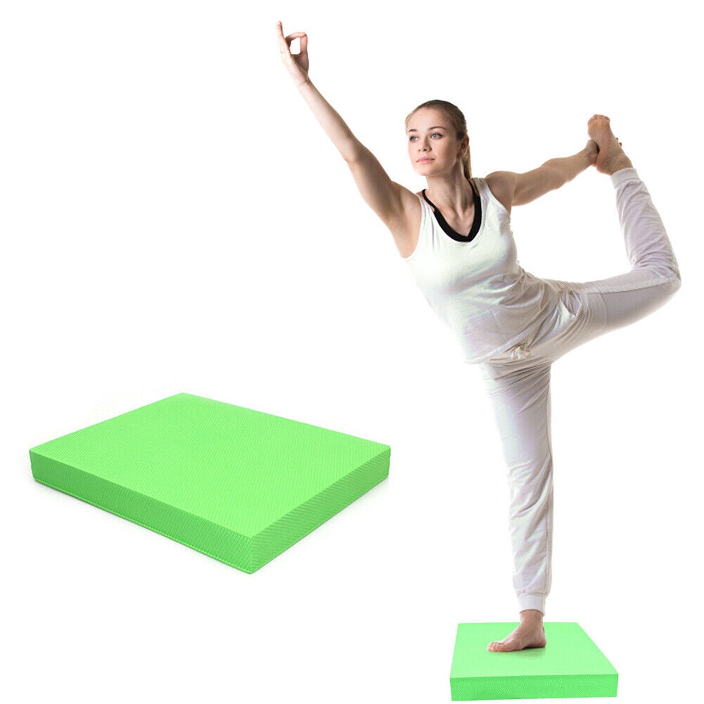 Thick TPE Yoga Mat for Physical Therapy and Balance Foam Pad