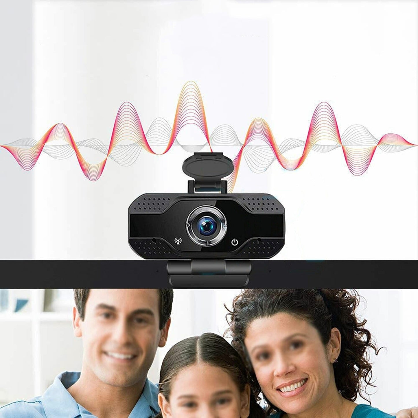1080P Full HD USB Webcam with Microphone for Laptop PC Desktop