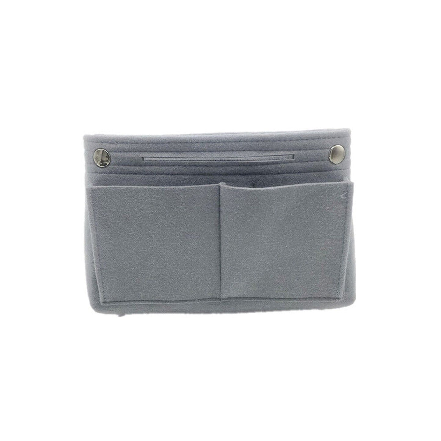 Light Grey Women Handbag Felt Bag Tote Insert Liner Purse Pouch