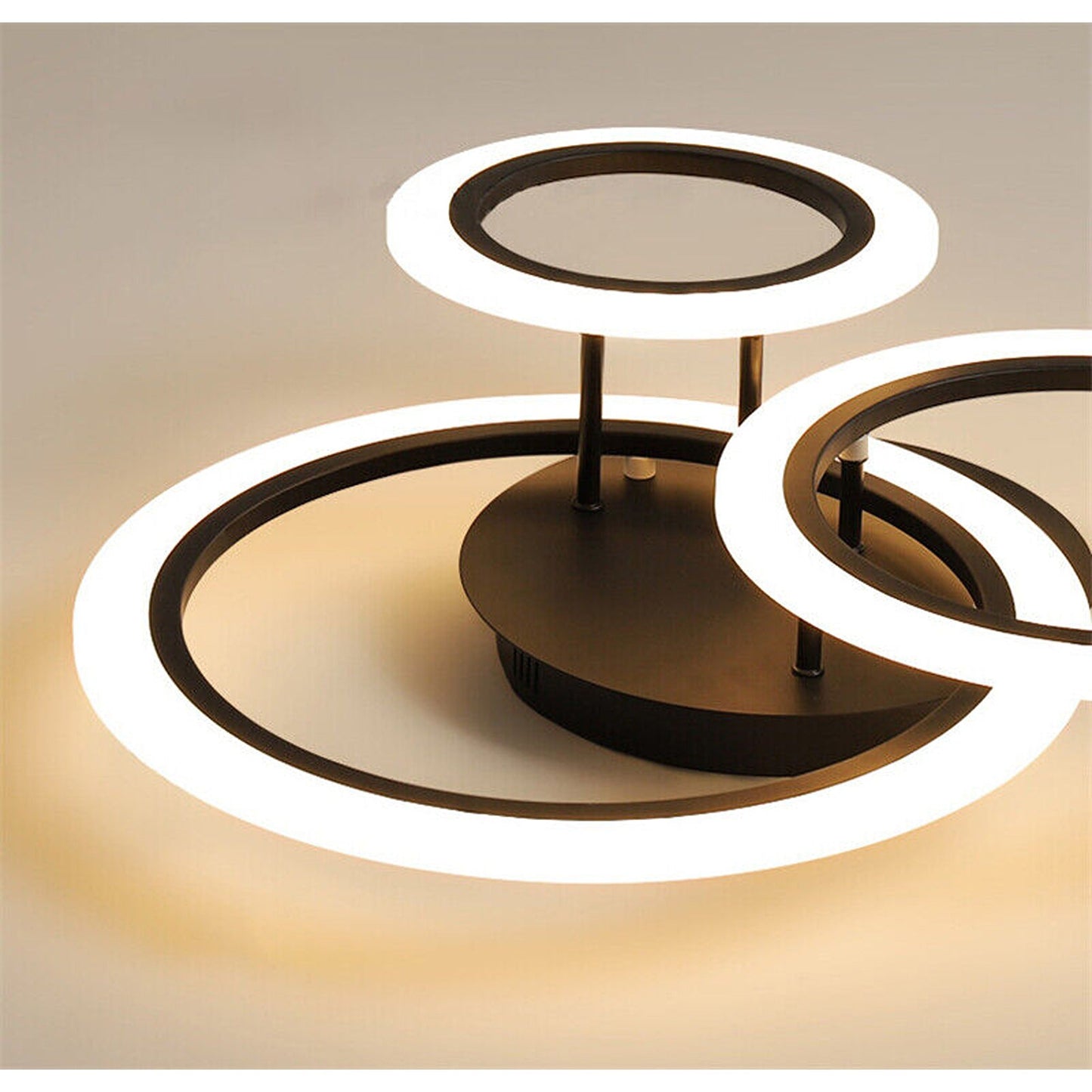 Modern LED Dimmable Chandelier for Living Dining Rooms and Bedrooms