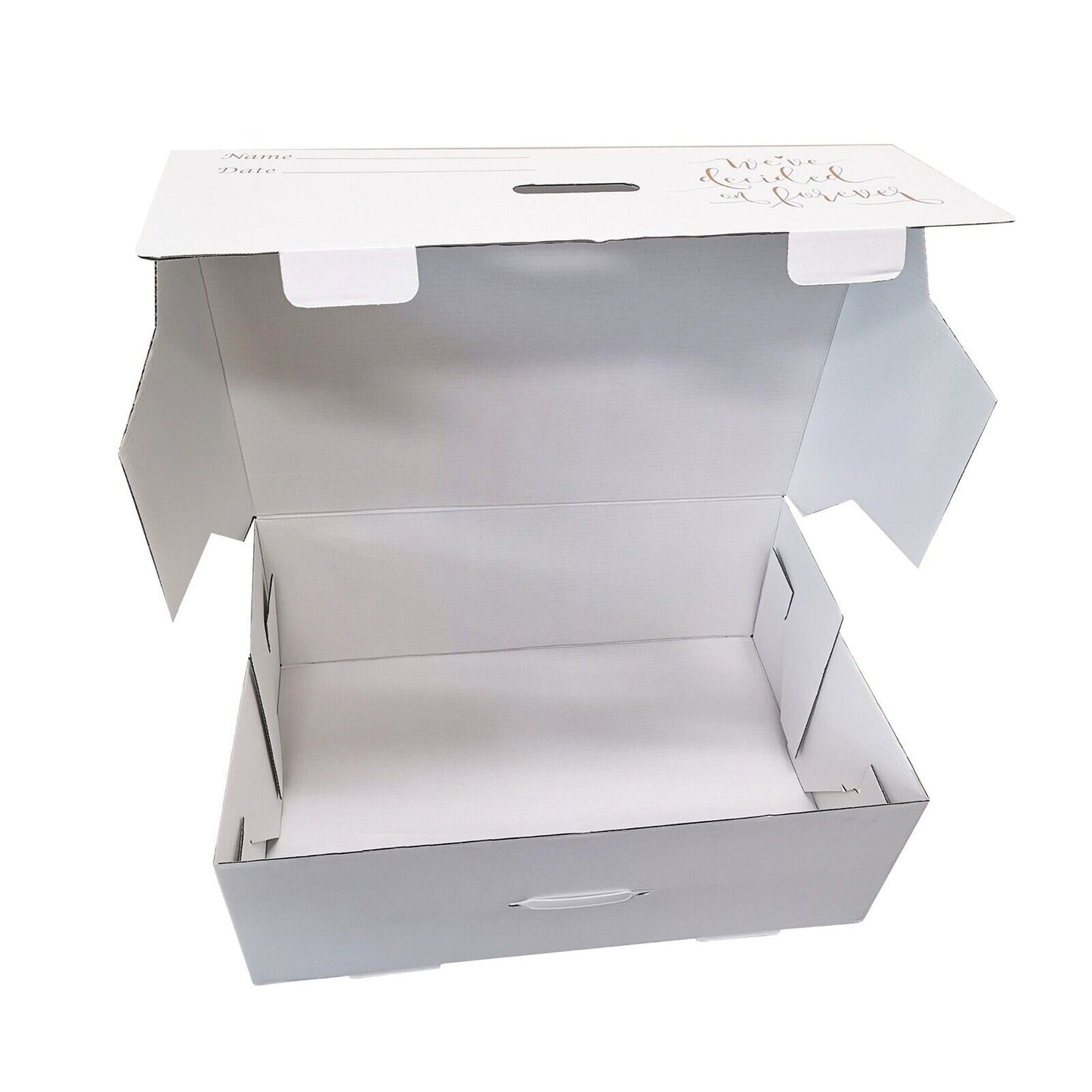 Large Wedding Dress Storage Box Bridal Preservation Travel Tissue Box