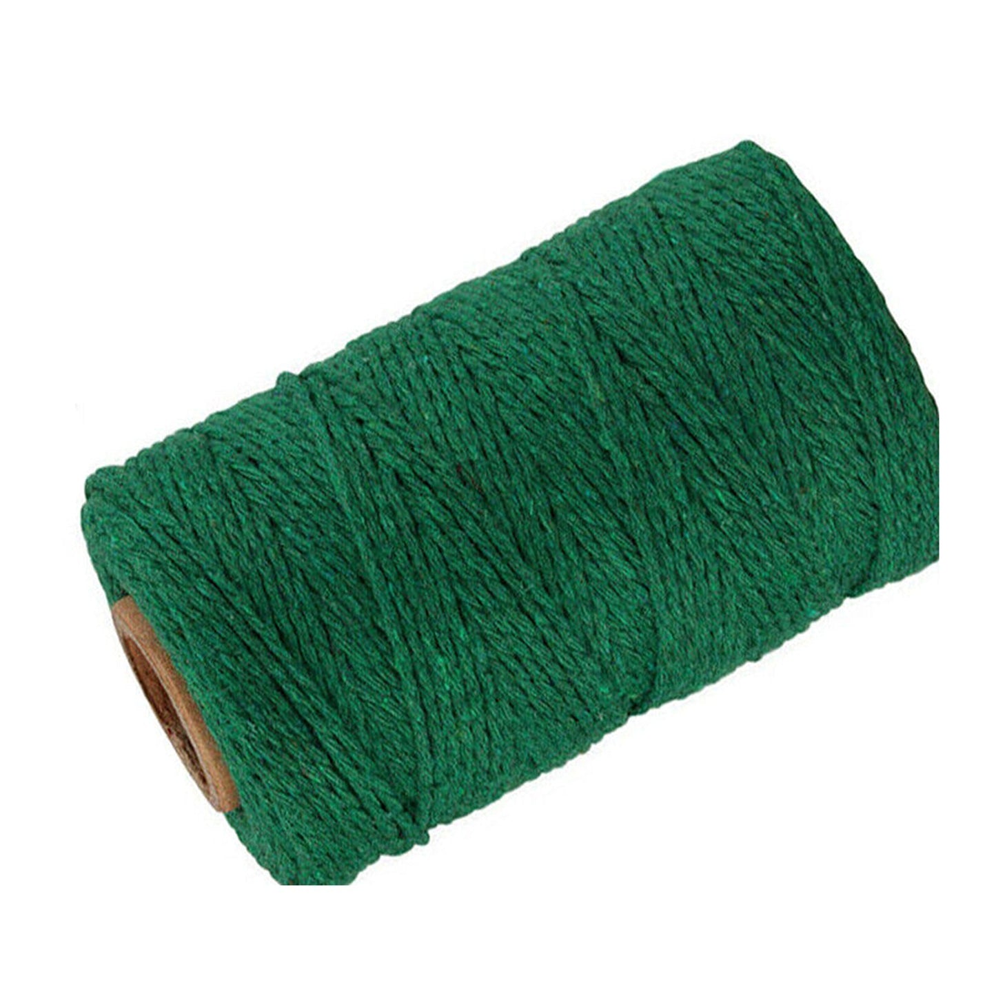 Green Craft Macrame Twisted Cotton Artisan Rope Weaving Wire