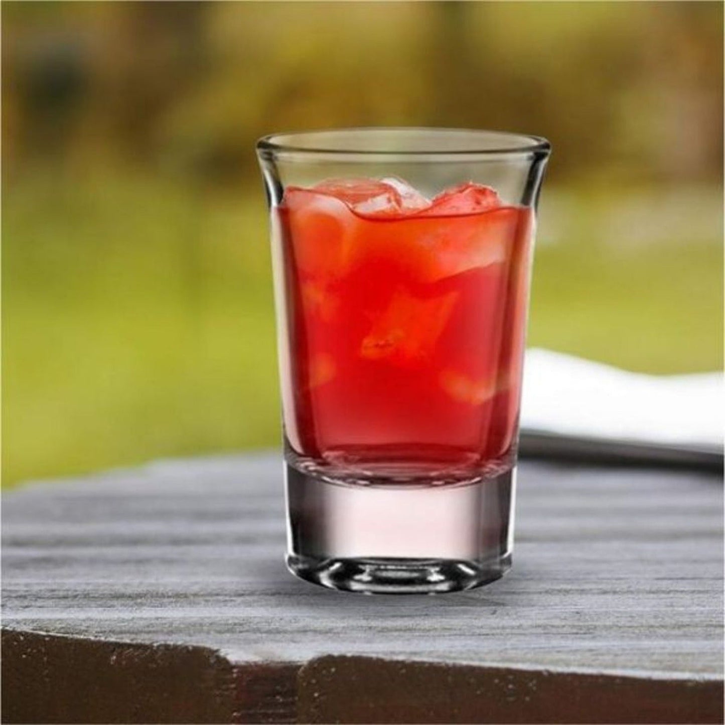 Set of 12 Heavy Base Shot Glasses for Vodka Whiskey - 40ml