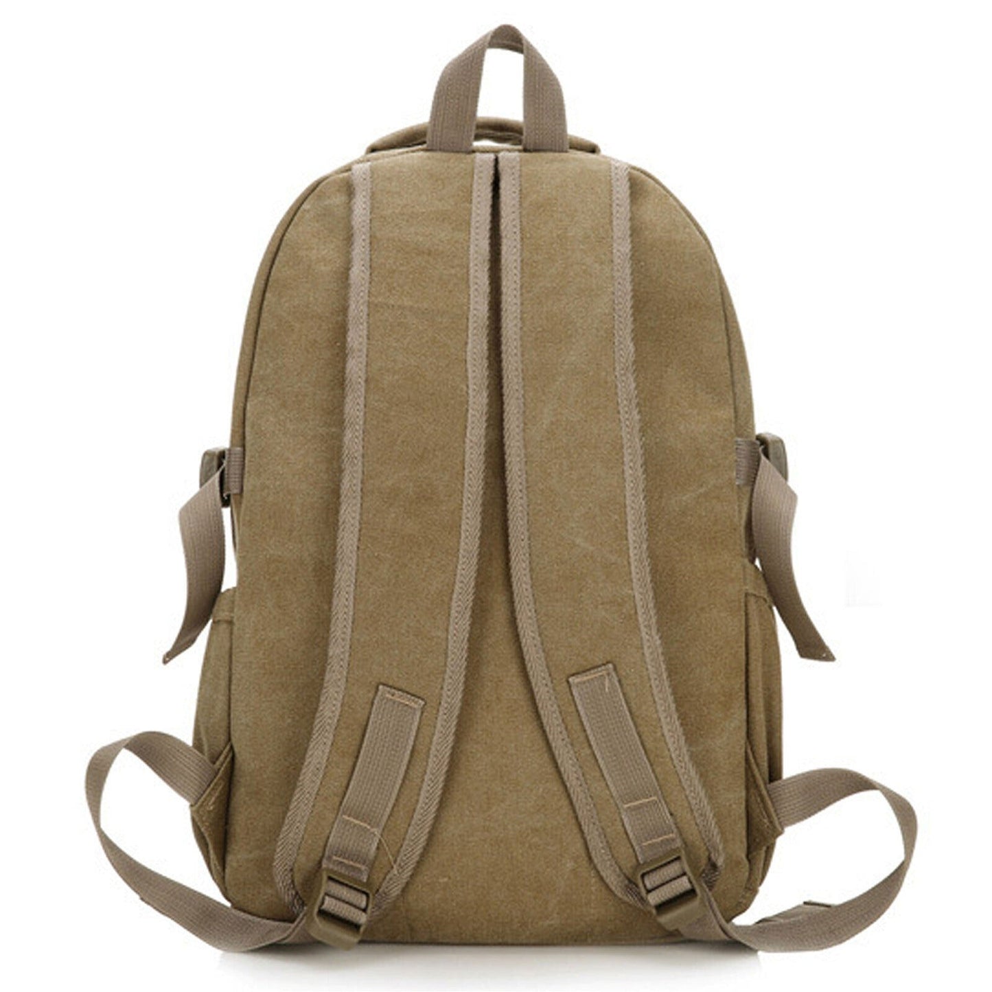Large Canvas Backpack for Laptops School Travel Bag for Men and Women