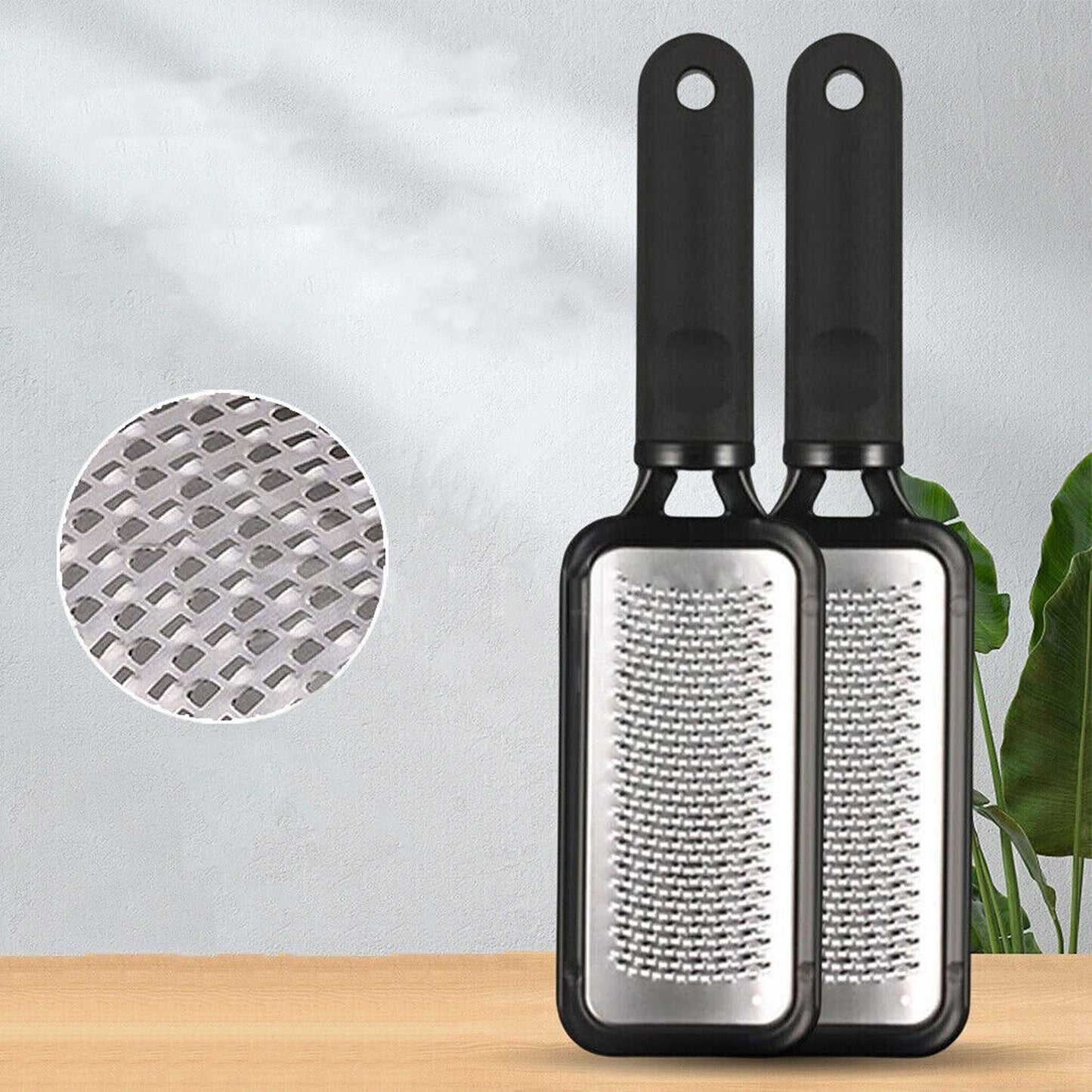 Pedicure Foot File Stainless Steel Scraper Grater Callus Remover
