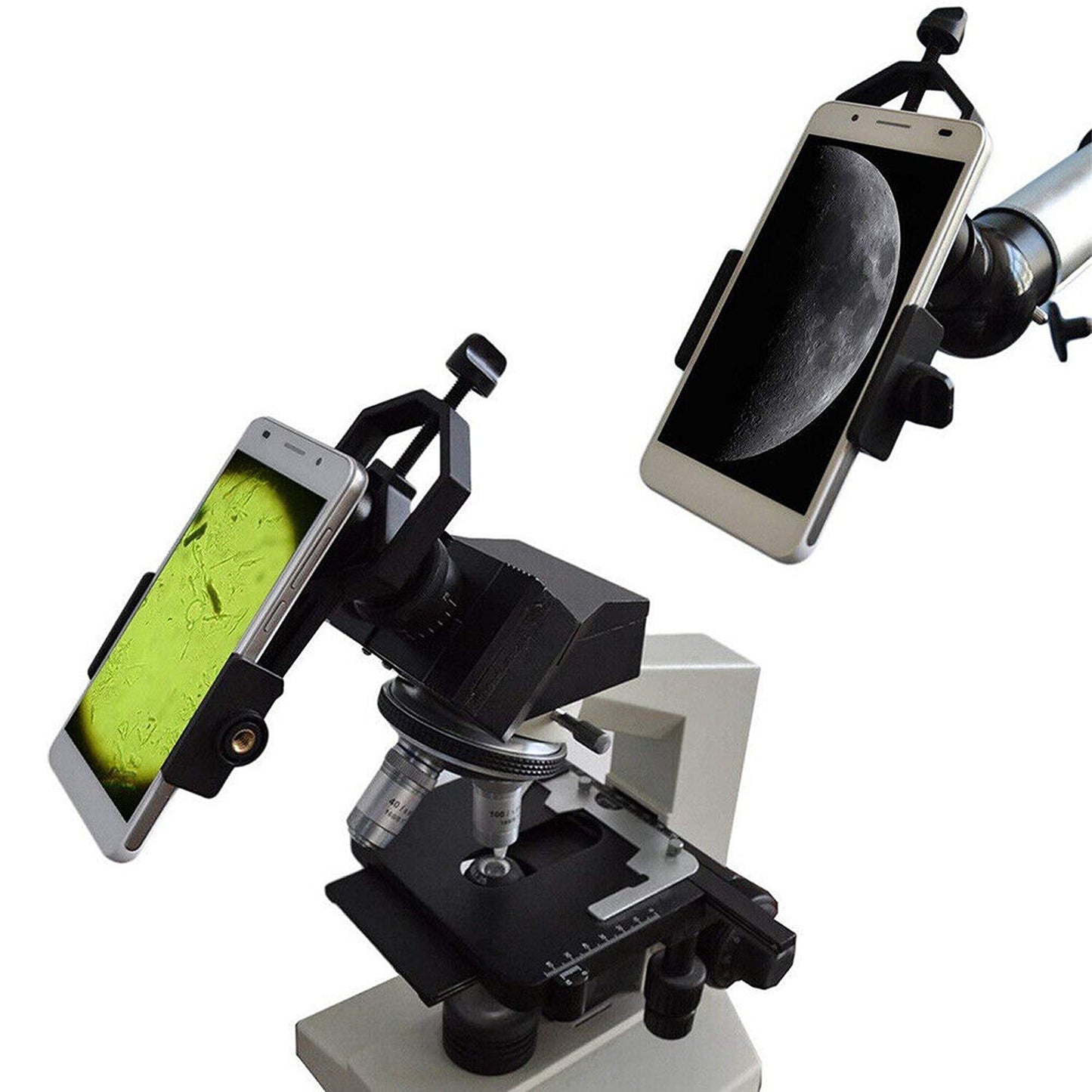 Universal Mobile Phone Clamp Holder Spotting Scope Adapter Mount