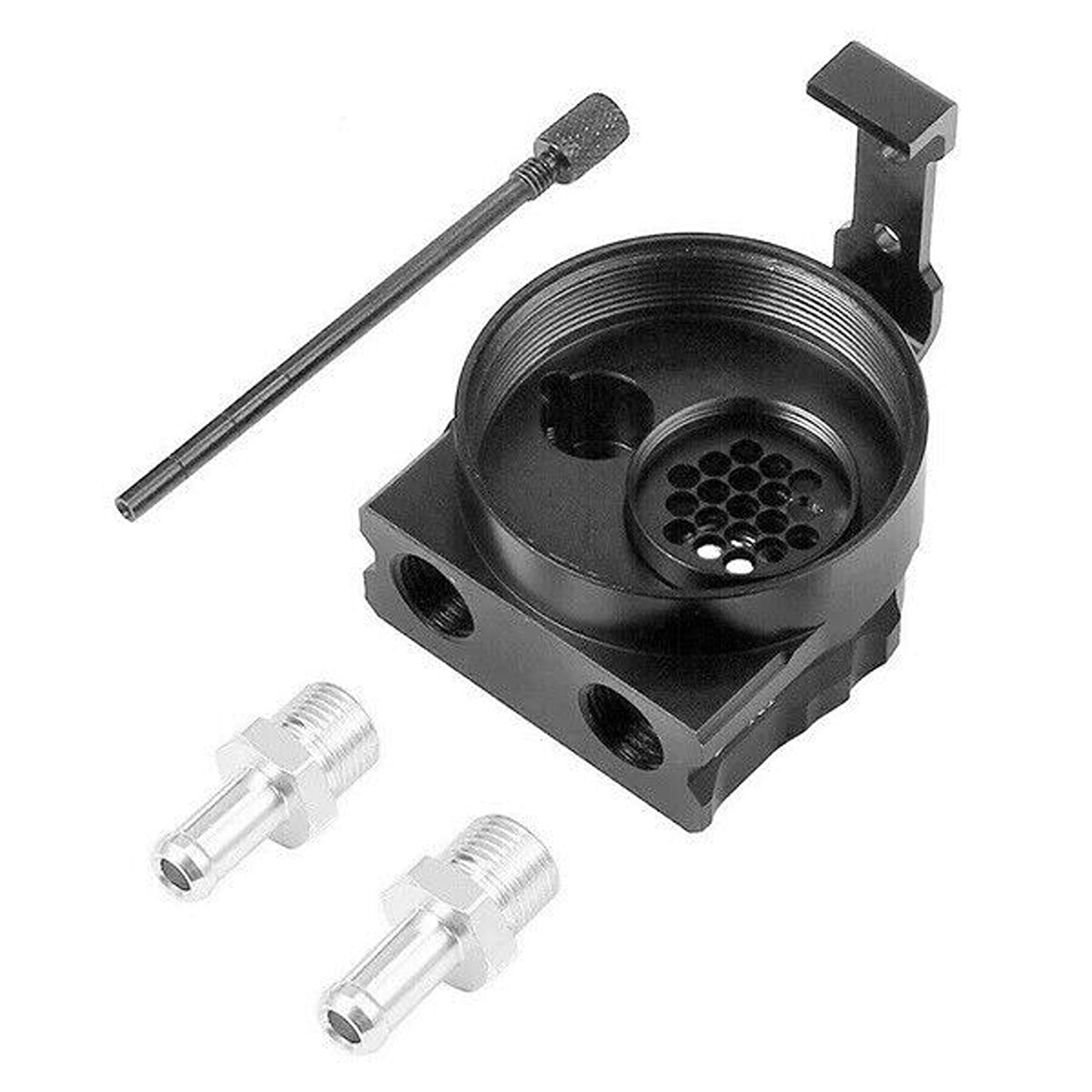 Universal Oil Catch Can with Filter for Petrol Diesel Engines