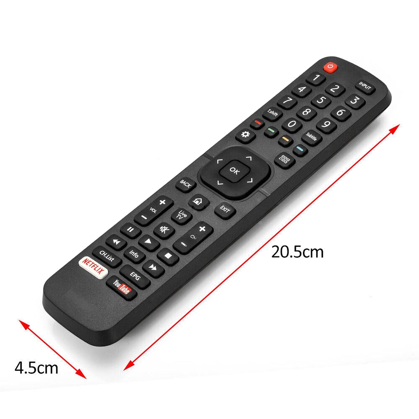 Hisense TV Remote Control Universal Replacement OEM RC3394402/01