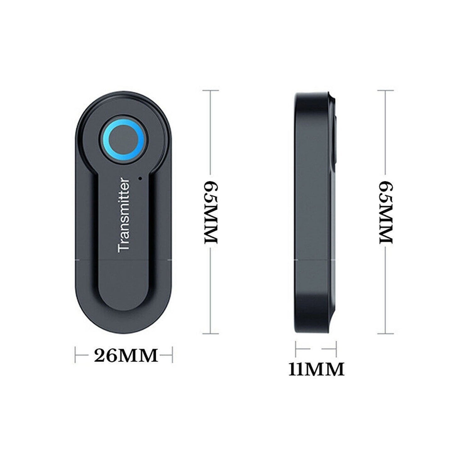 Bluetooth 4.2 Audio Transmitter 3.5mm Jack for TV and PC