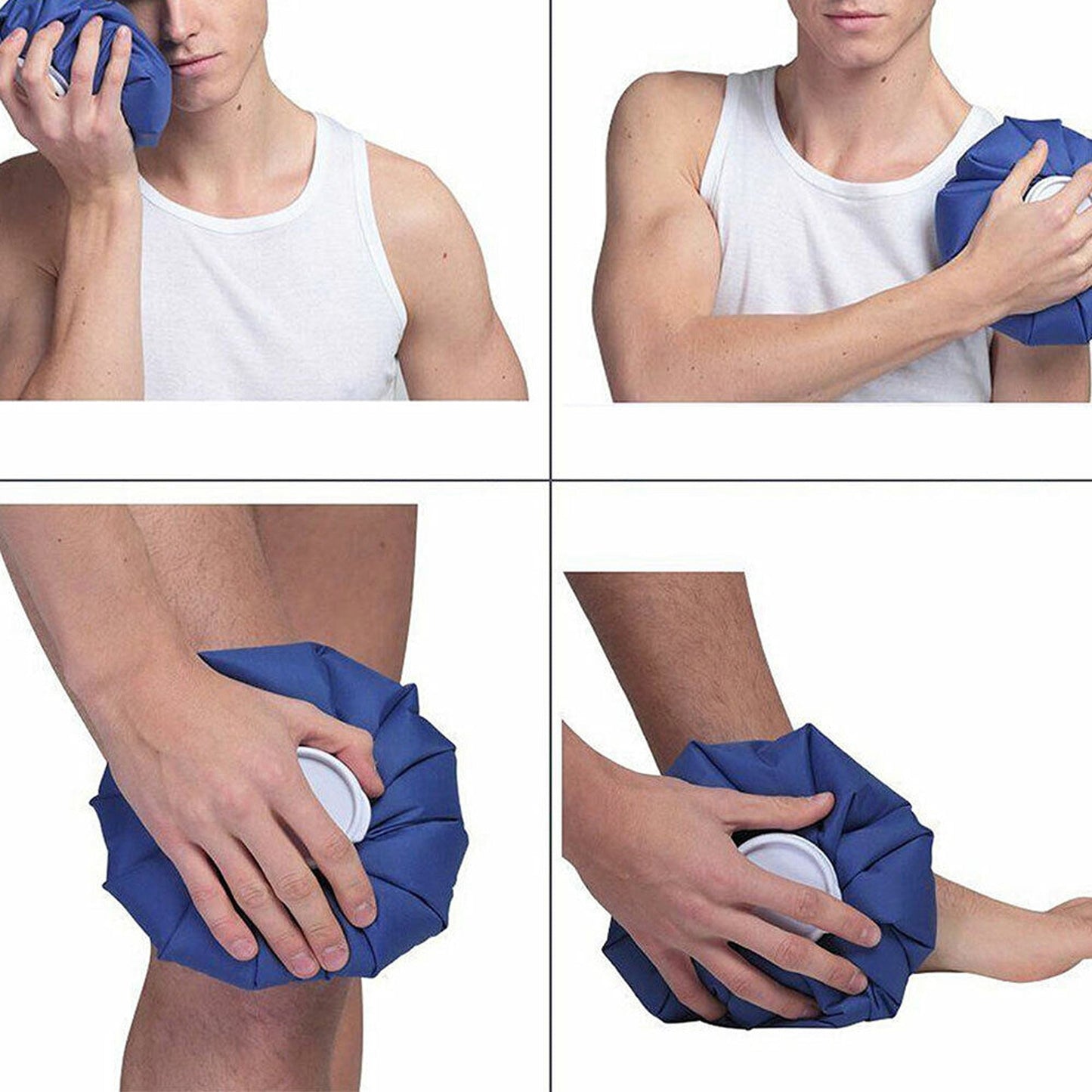 Reusable Ice Bag First Aid Cold Heat Pack for Knee Head Cooler