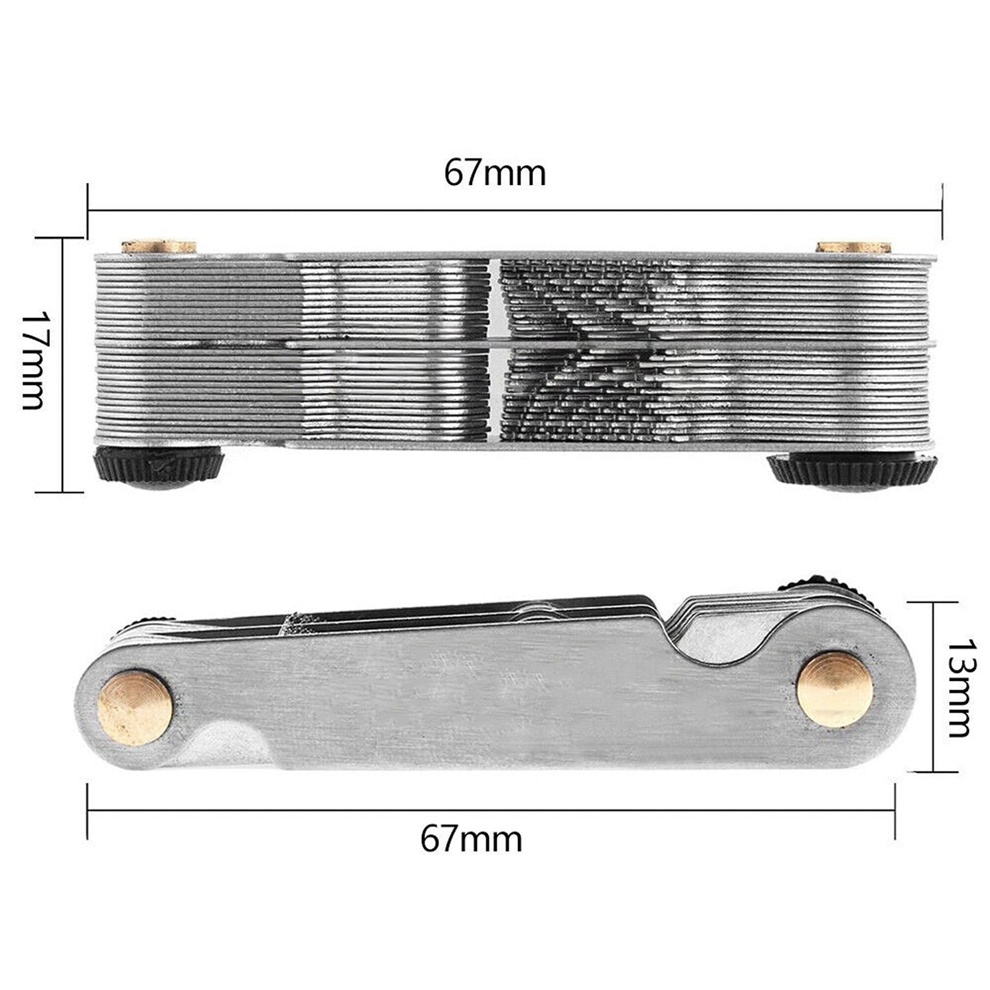 Precision Screw Thread Gauge for Taps 60 and 55 Degree Inspection