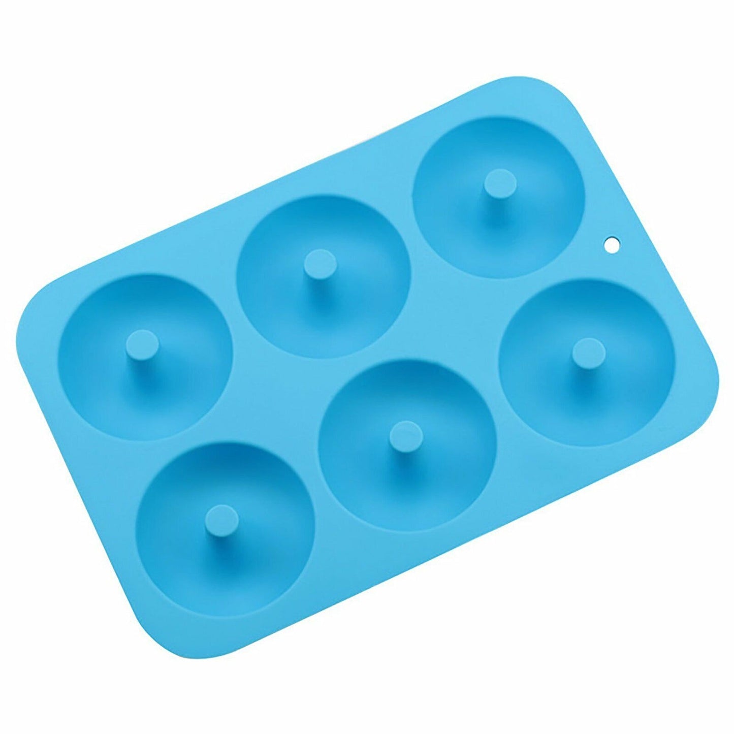 2pcs Baking Essentials Silicone Donut Pan Mould Tray