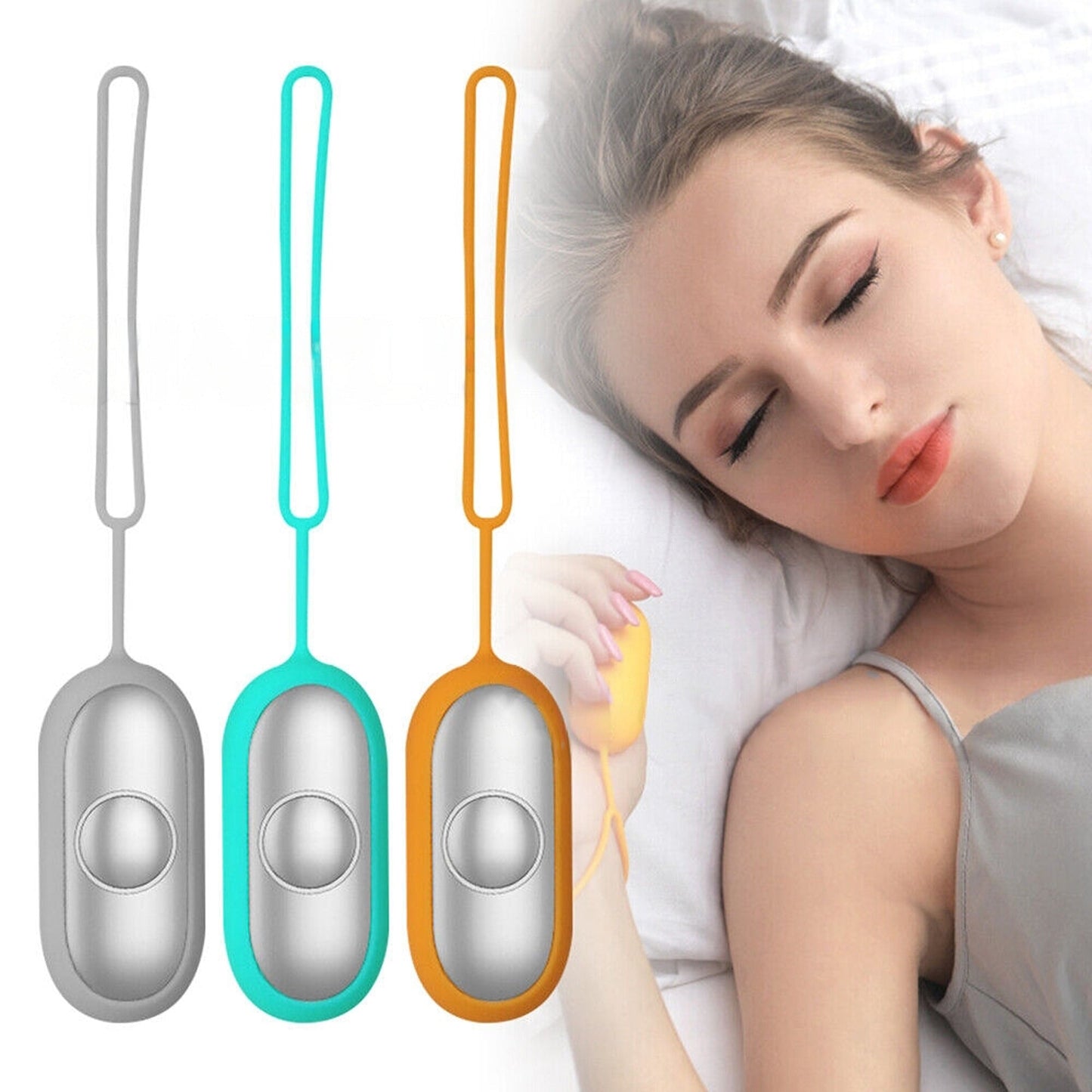 Ergonomic Handheld Pressure Relief Device The Chill Pill for Sleep Aid