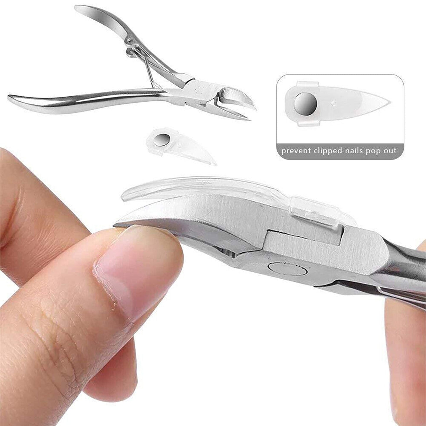 12pcs Ingrown Toenail Treatment Kit with Nail Clippers and Pedicure Tools