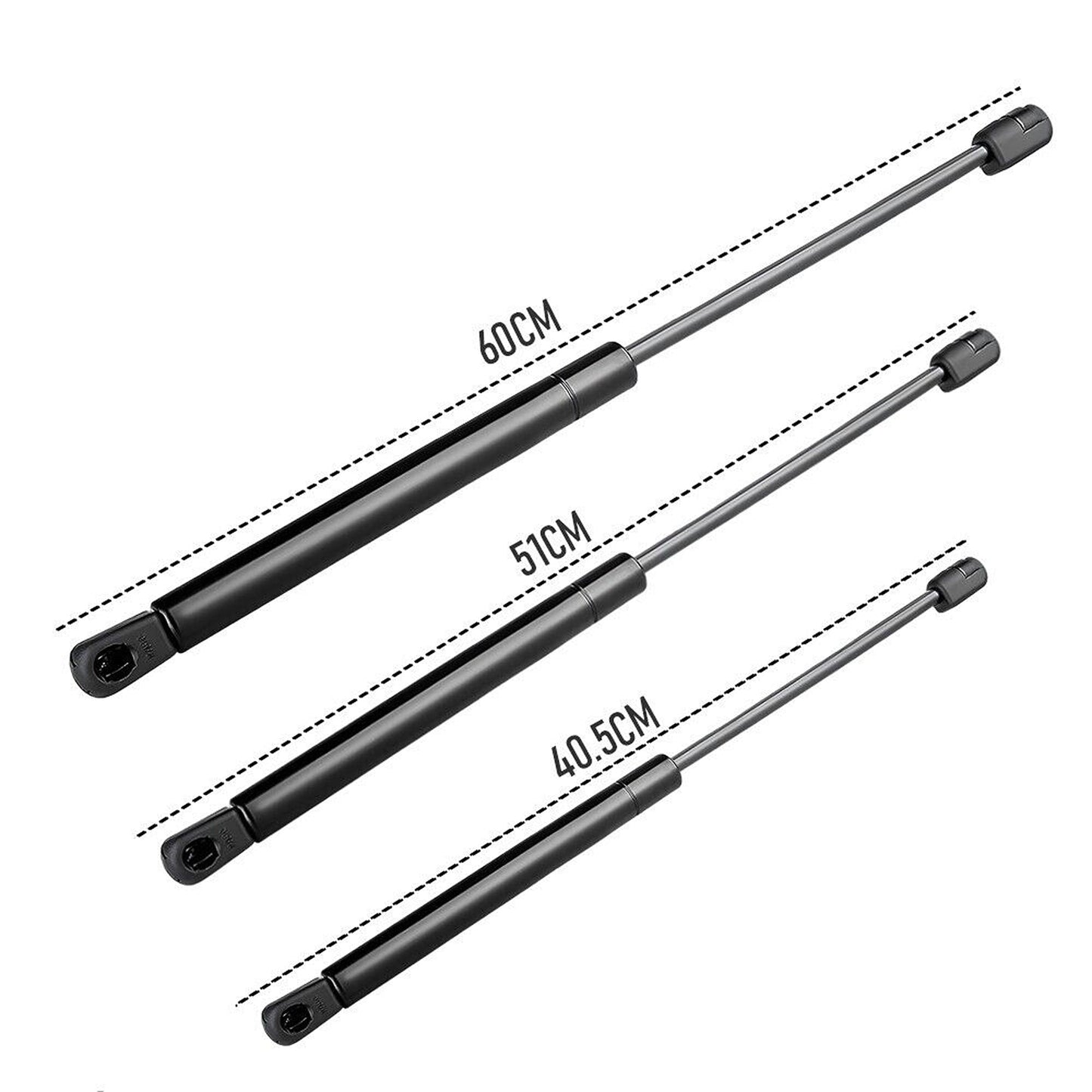 6pcs Tailgate and Bonnet Gas Struts for Ford Territory SX SY 2004-2011