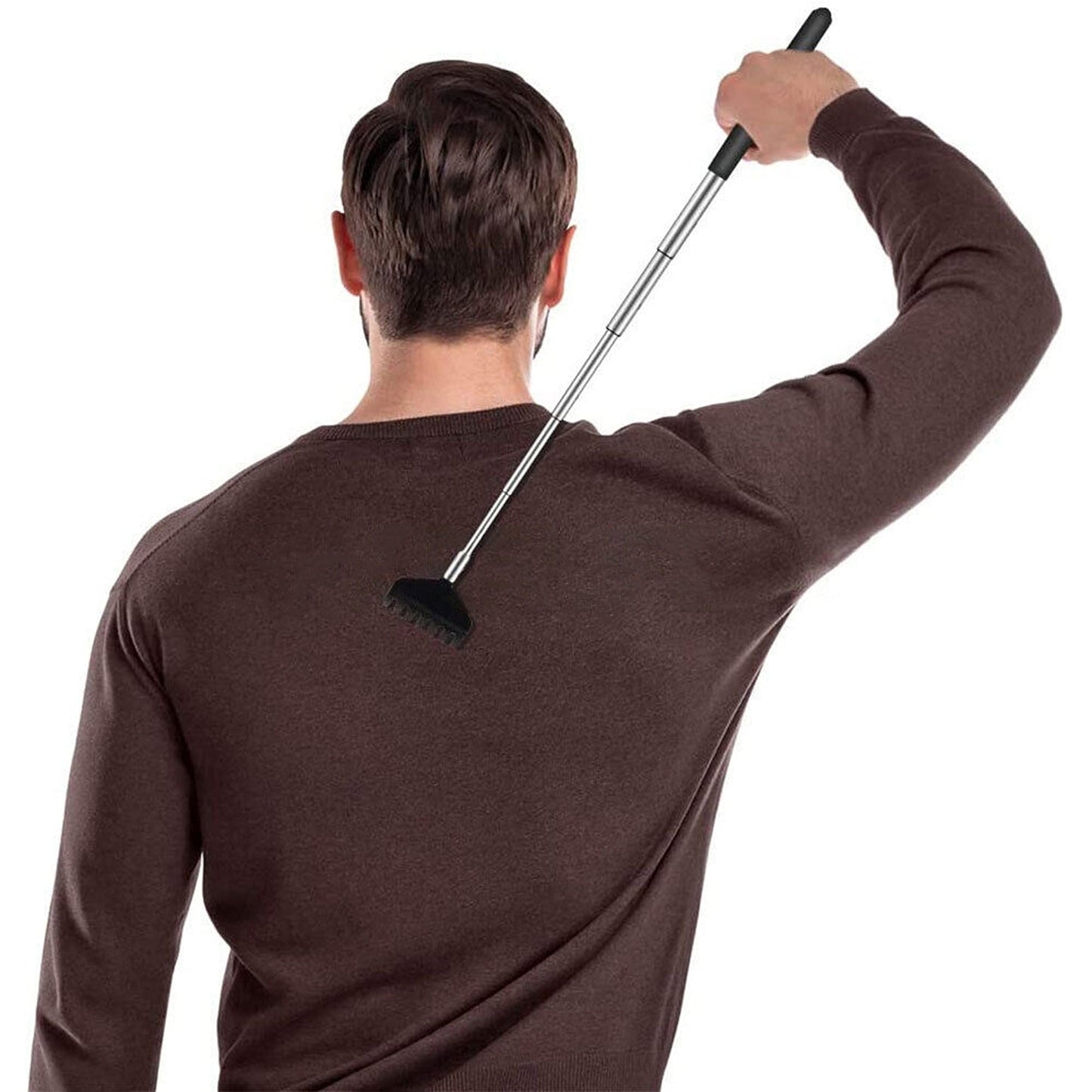 2pcs Extendable Telescoping Metal Backscratcher with Massaging Claw