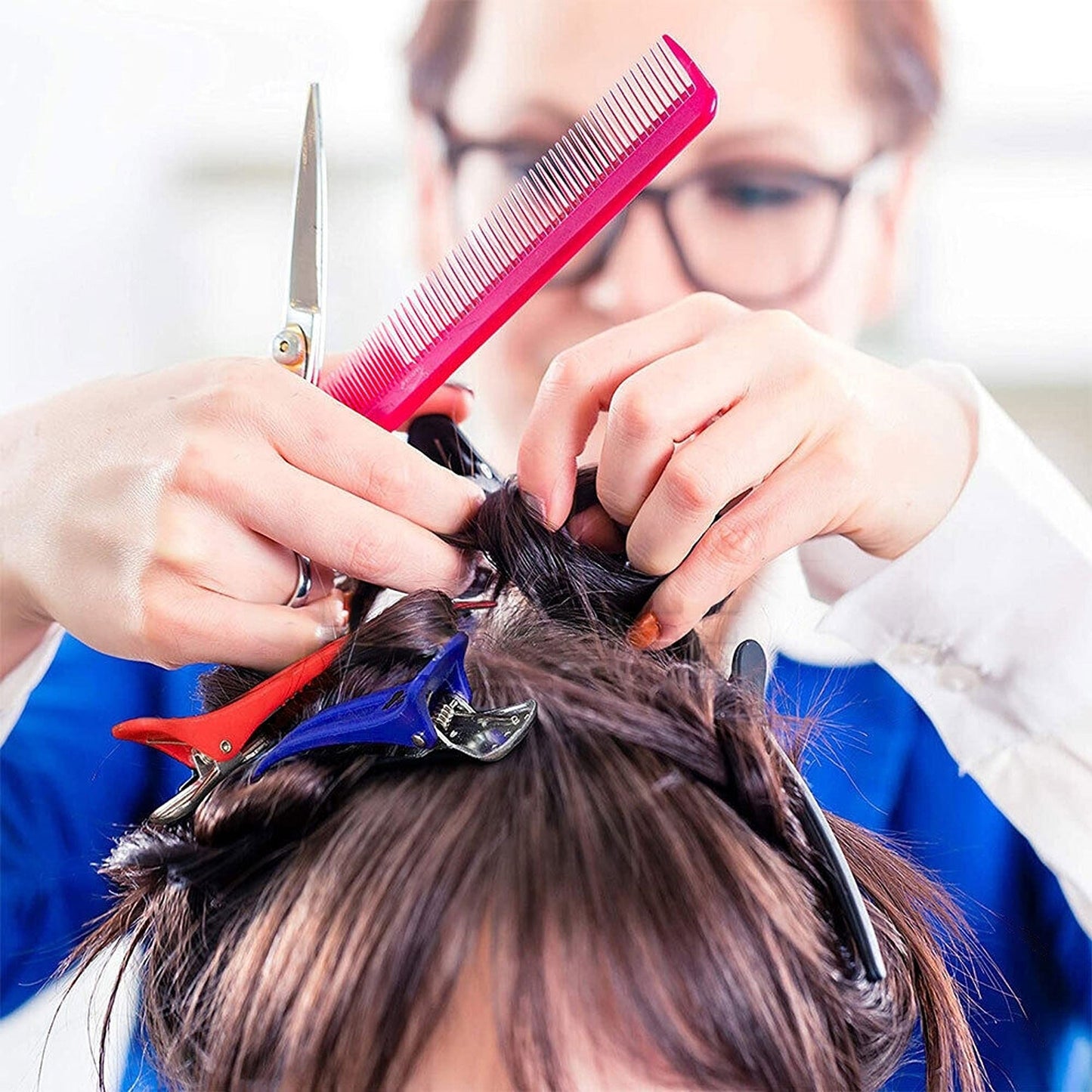 Salon Quality Hair Clamps Sectioning Clips for Styling