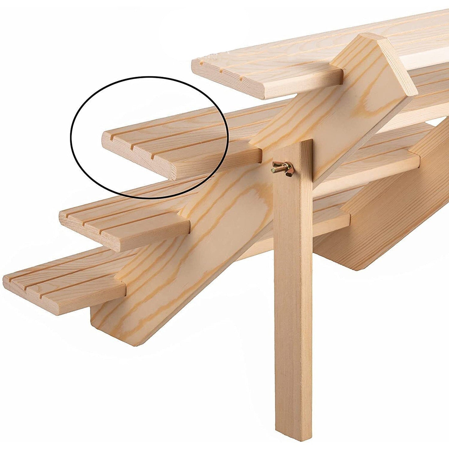 Wooden Jewelry Display Rack for Earrings Rings and Watches