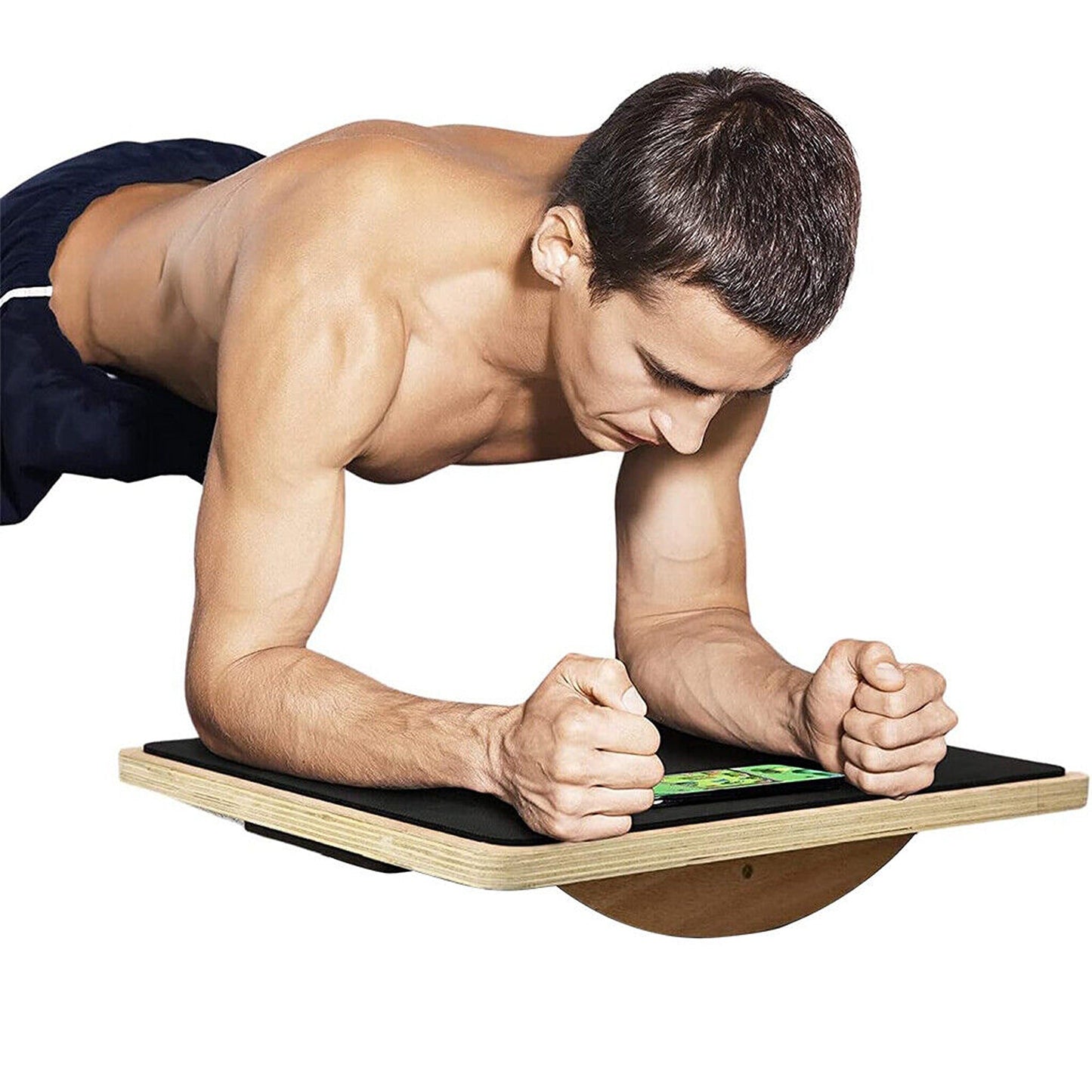 Anti-Slip Rocker Board for Standing Desks and Balance Exercises