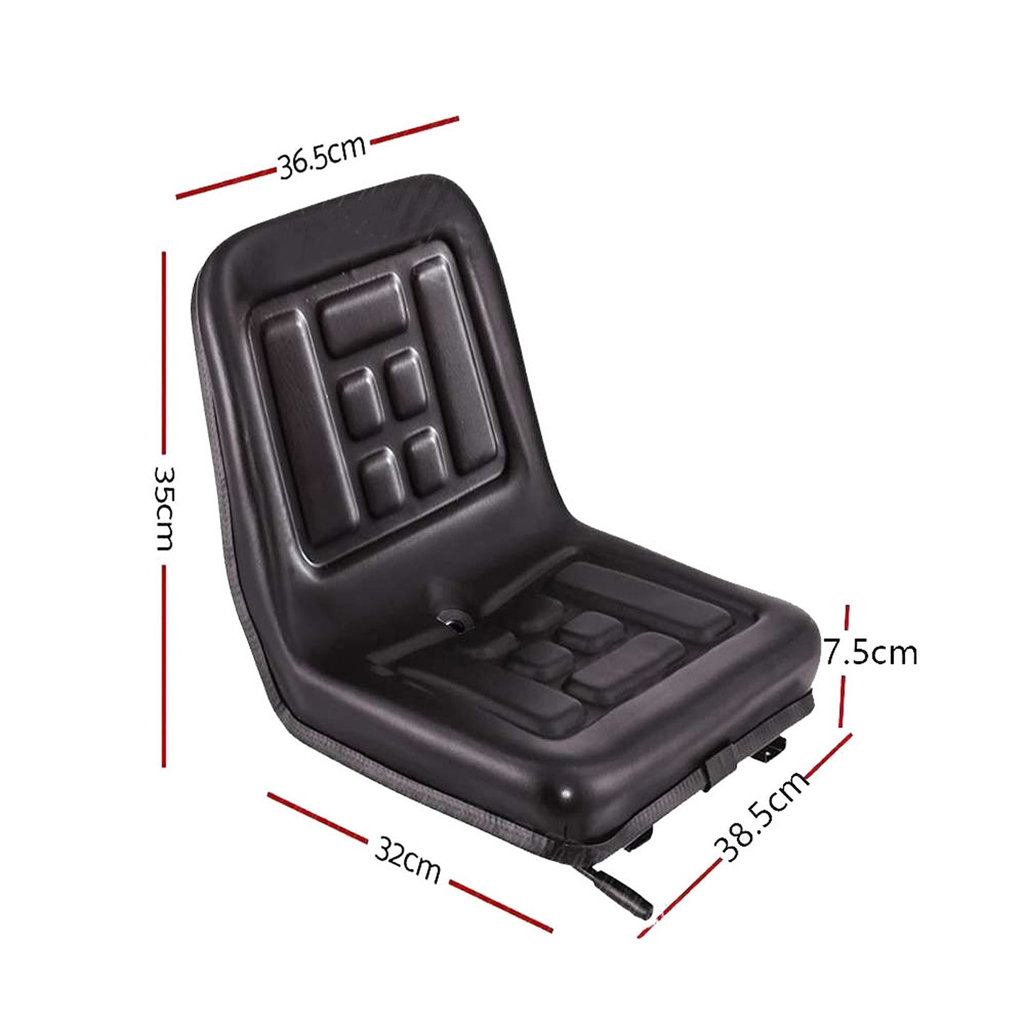 Universal Suspension Seat for Ride On Mowers and Tractors