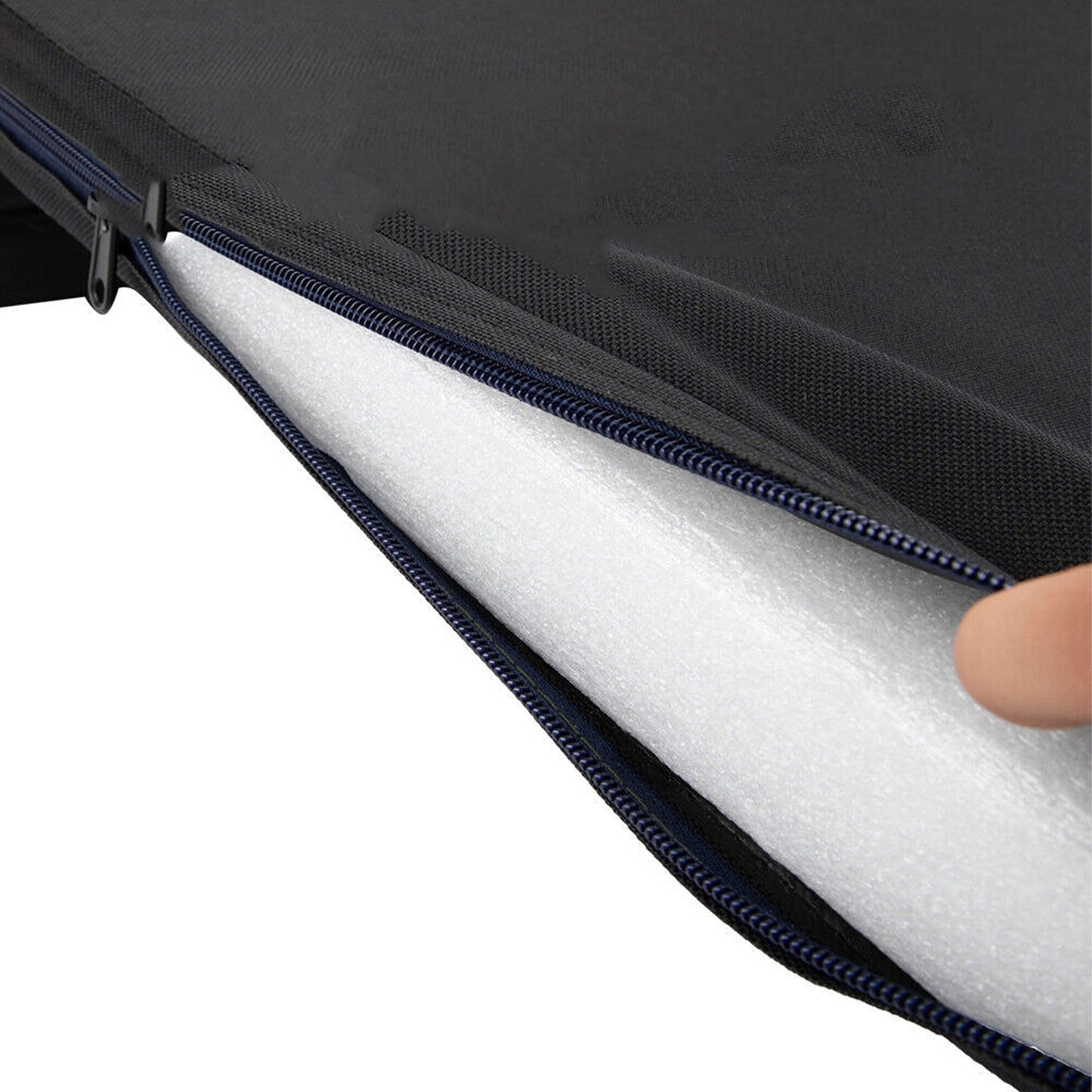 Foldable Gym Mat 180cm 4-Fold Exercise Flooring for Yoga and Dance Pilates