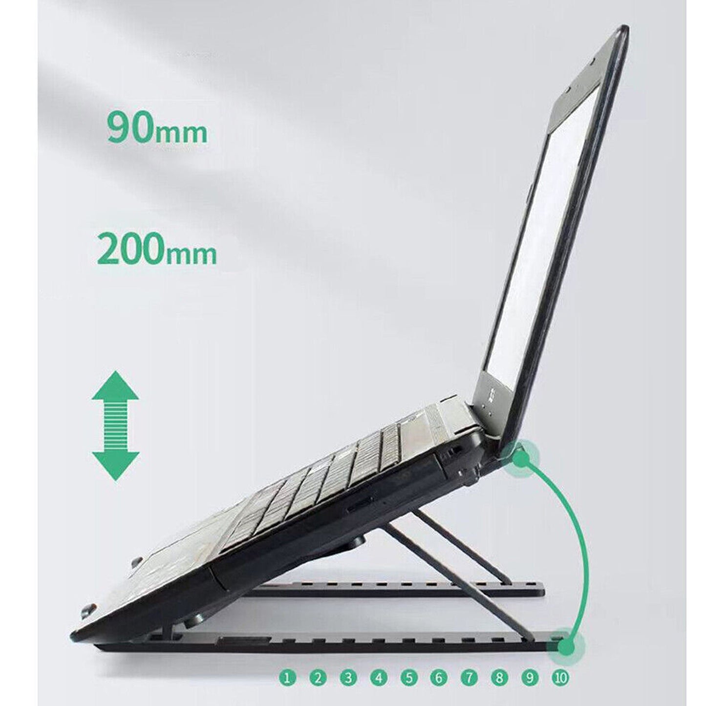 Adjustable Stand Tray for Laptops and Tablets Portable Desk Holder