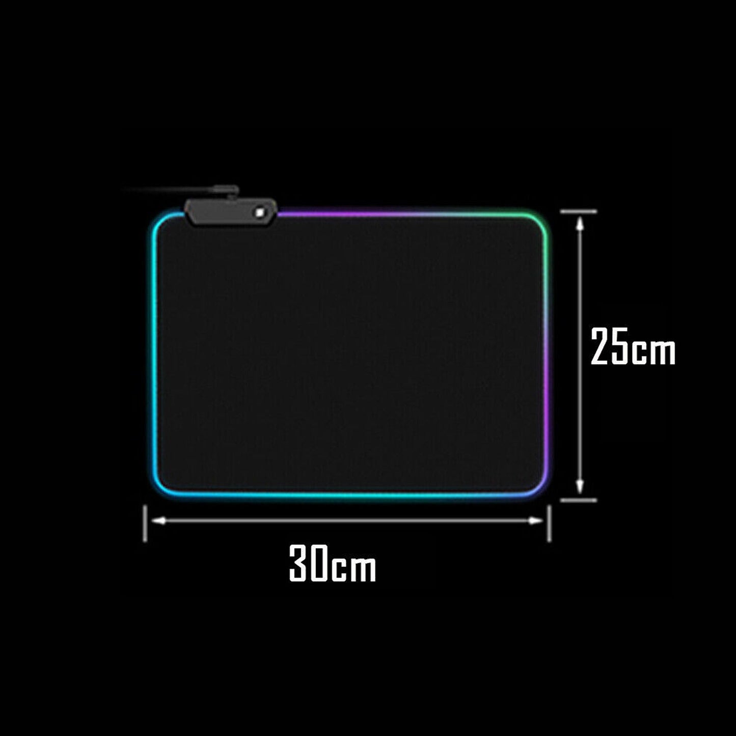 Extended Ultra Thick LED Gaming Mouse Pad Waterproof Rubber Anti-Slip Mat